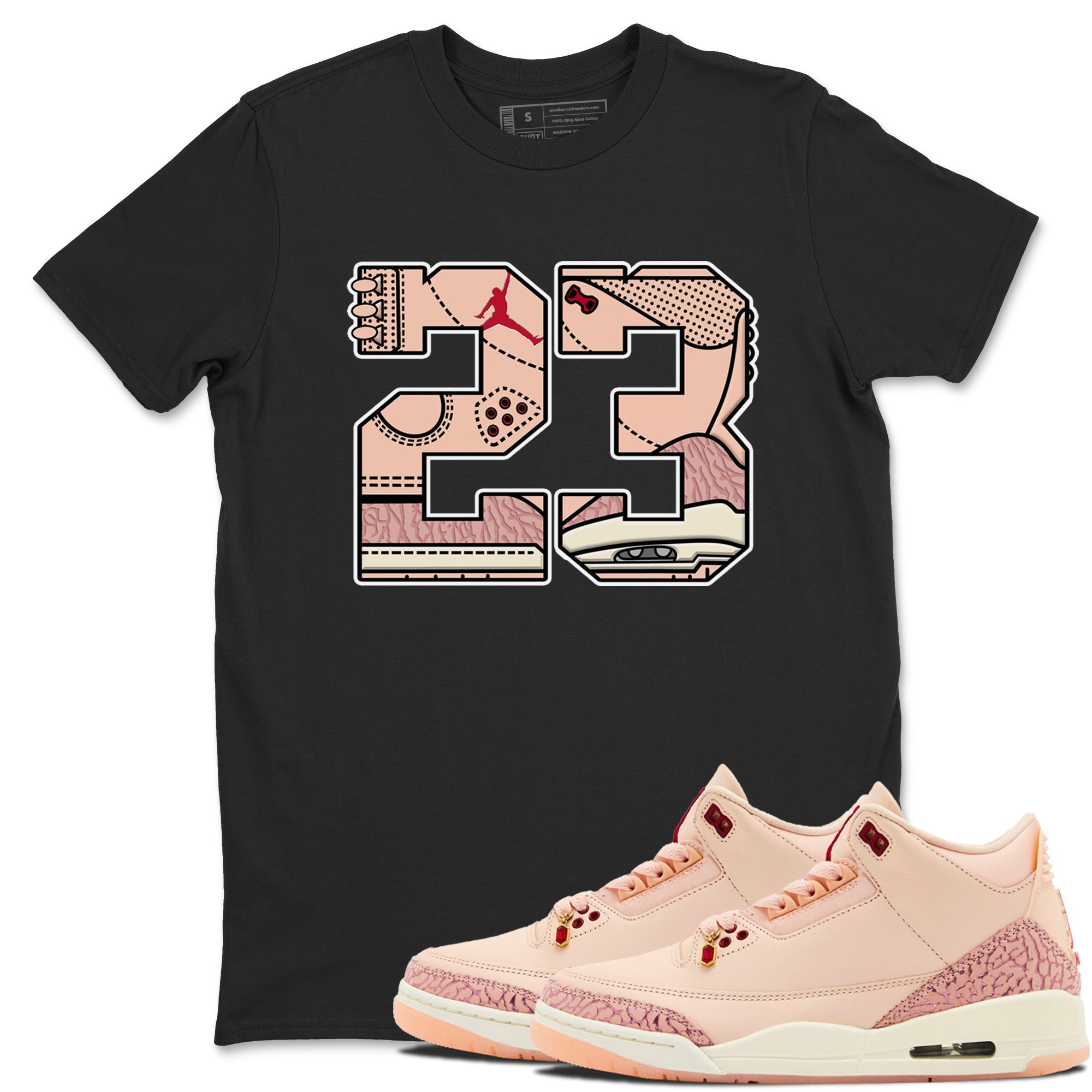 23 snkmatch Tees - Air Jordan 3 Valentines Day