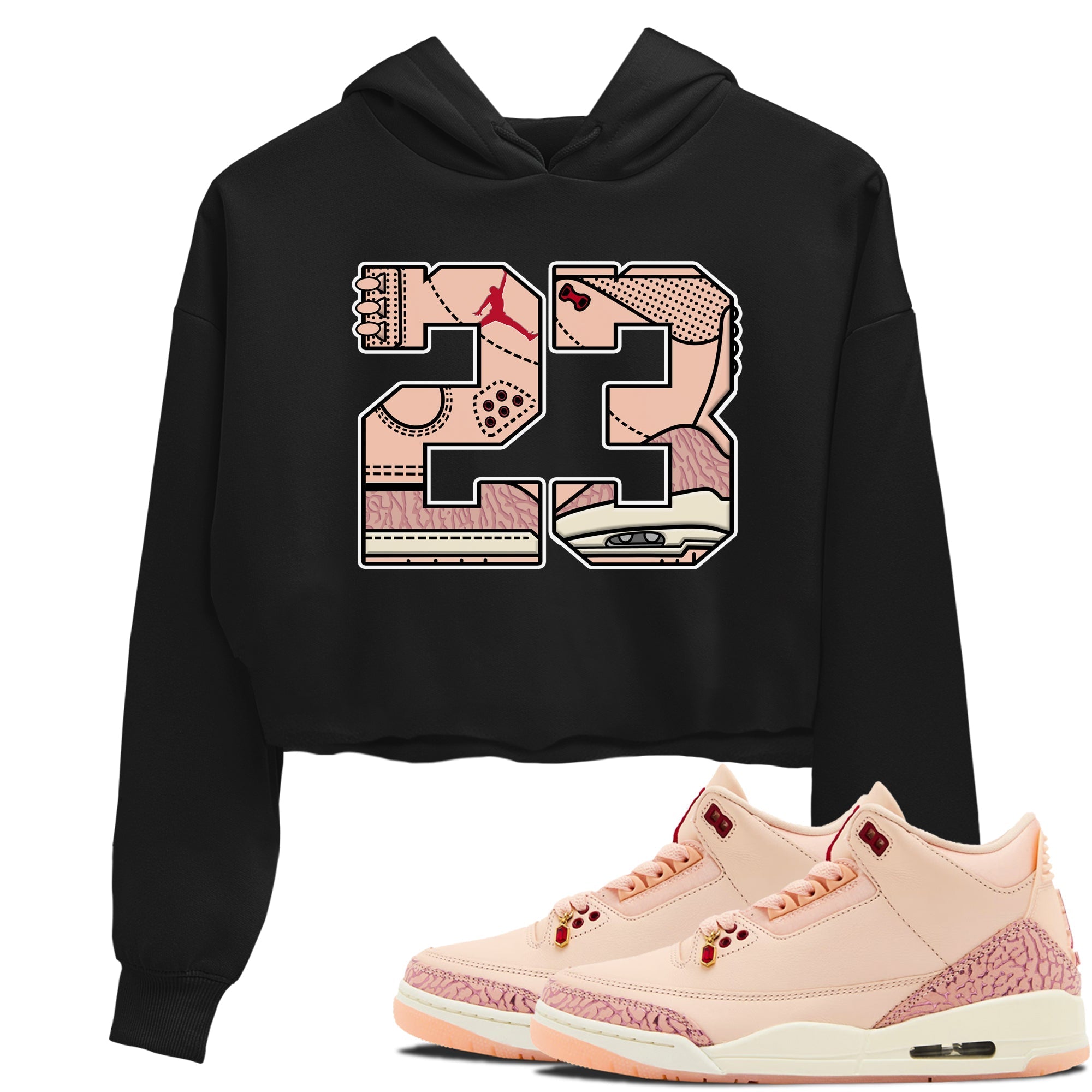23 snkmatch Women's Top - Air Jordan 3 Valentines Day