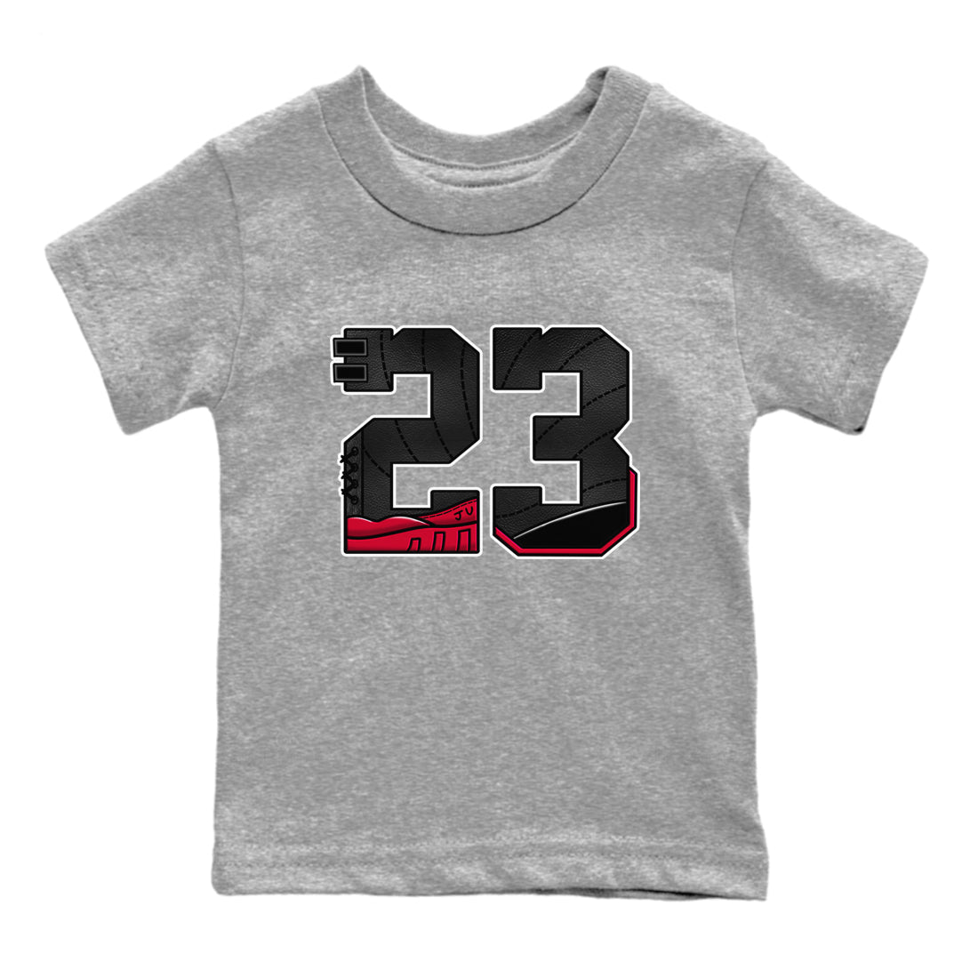 23 snkmatch Tees Kids - Air Jordan 12 Flu Game