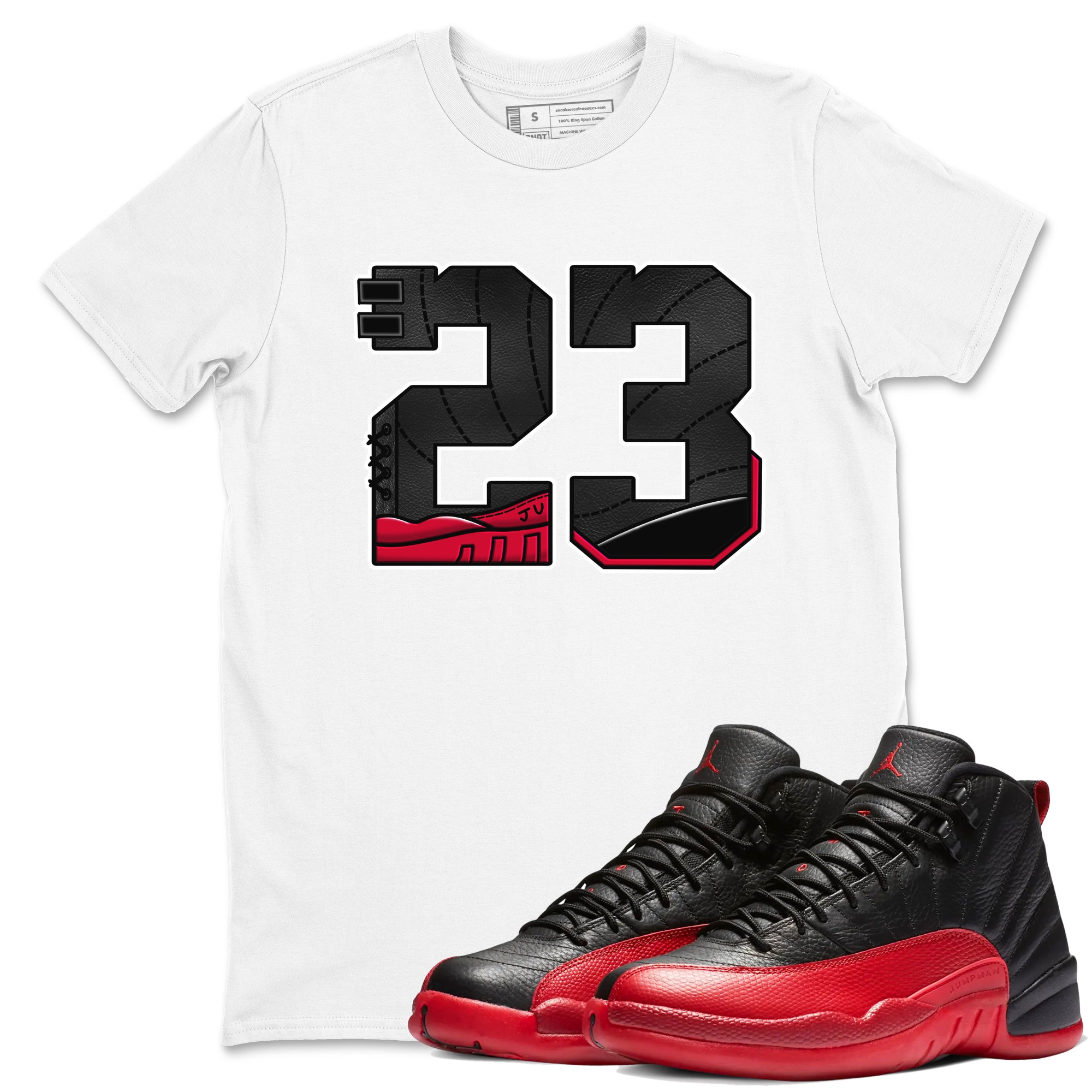 23 snkmatch Tees - Air Jordan 12 Flu Game