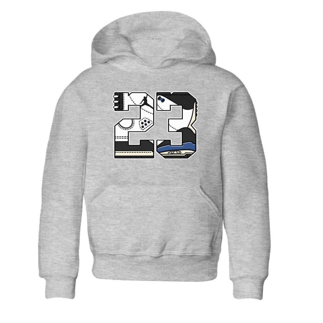 23 snkmatch Tees Kids - Air Jordan 3 A Ma Maniere x Diffused Blue