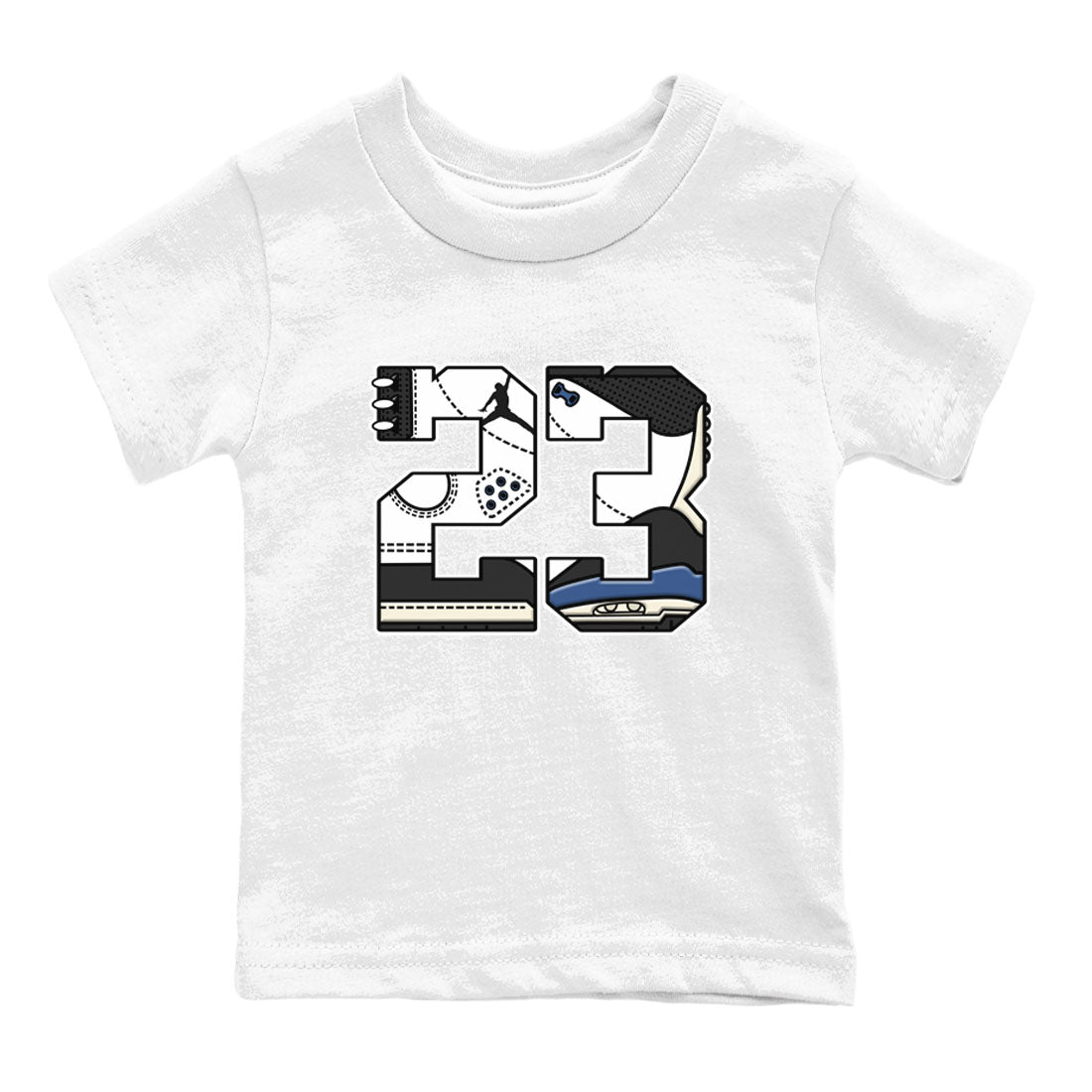 23 snkmatch Tees Kids - Air Jordan 3 A Ma Maniere x Diffused Blue