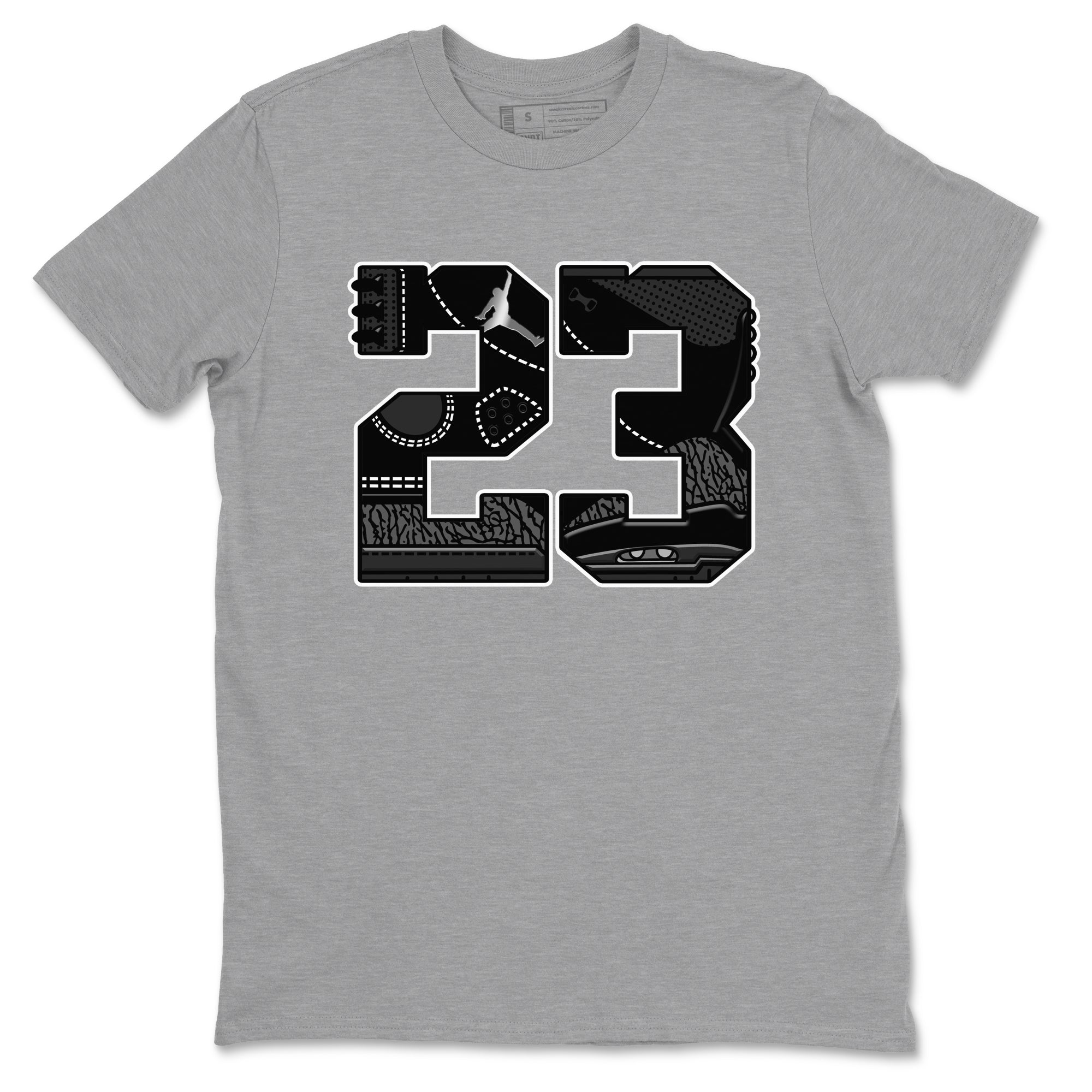 23 snkmatch Tees - Air Jordan 3 Black Cat