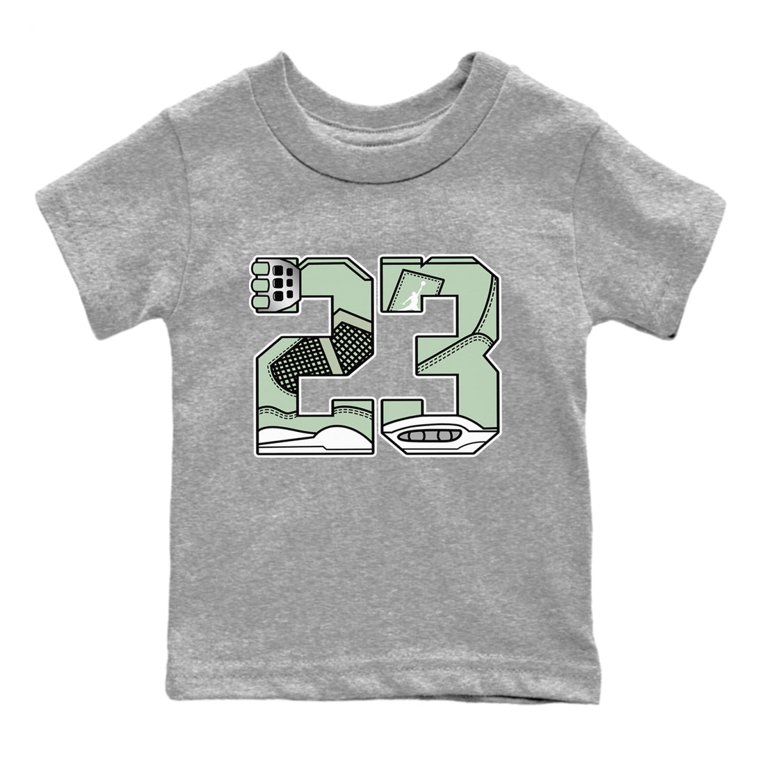 23 snkmatch Tees Kids - Air Jordan 4 Abundance