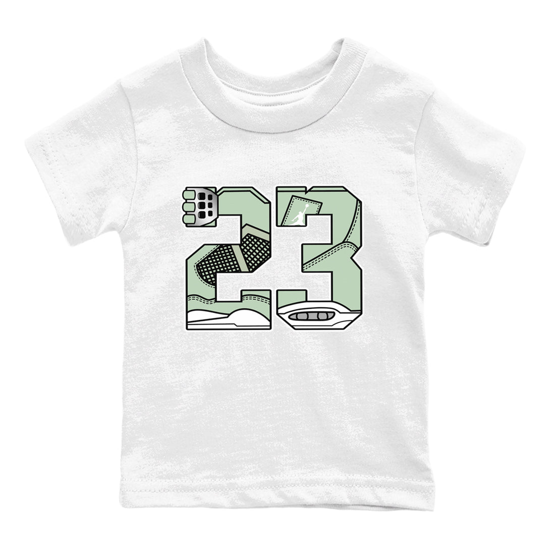 23 snkmatch Tees Kids - Air Jordan 4 Abundance