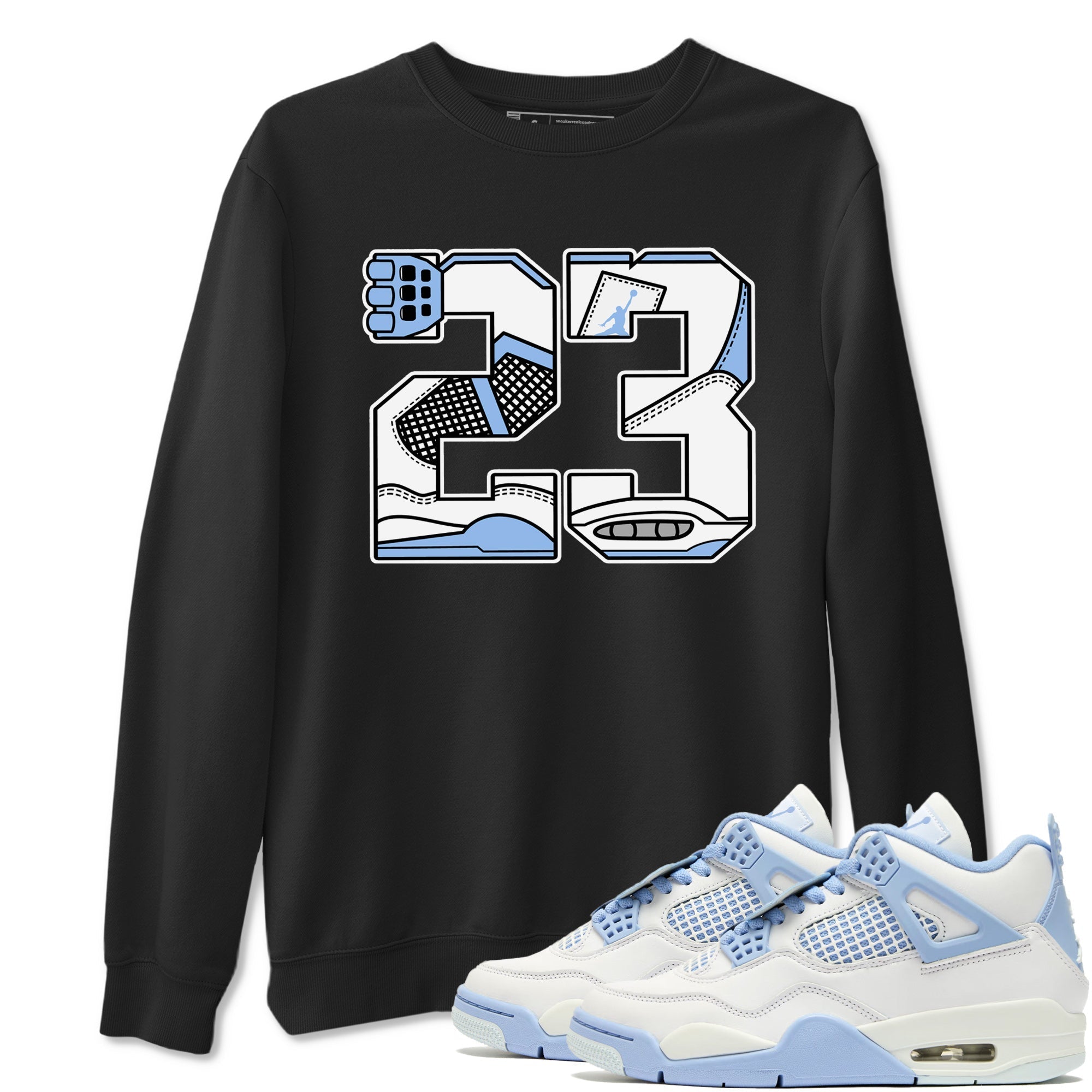 23 snkmatch Tees - Air Jordan 4 Aluminum
