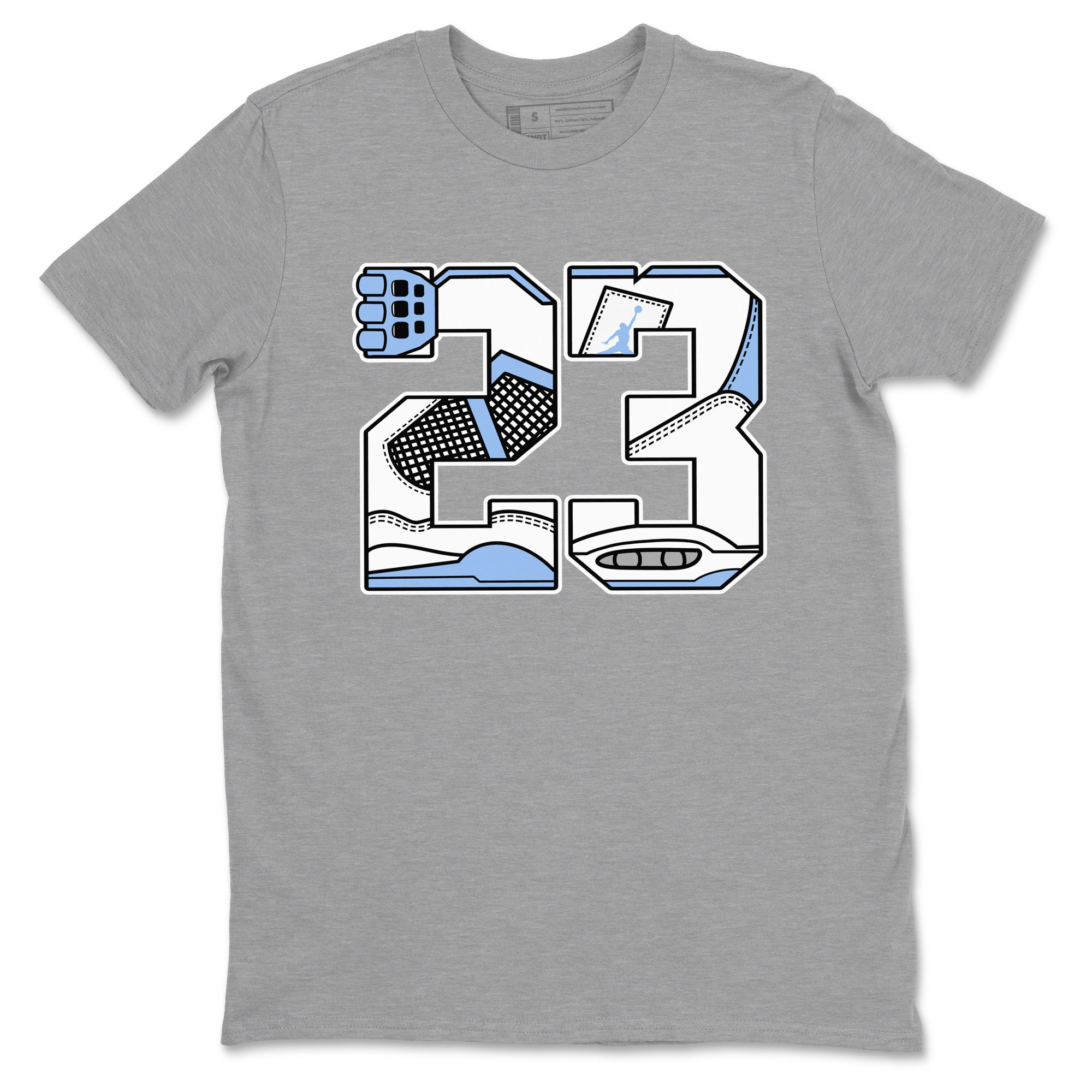 23 snkmatch Tees - Air Jordan 4 Aluminum