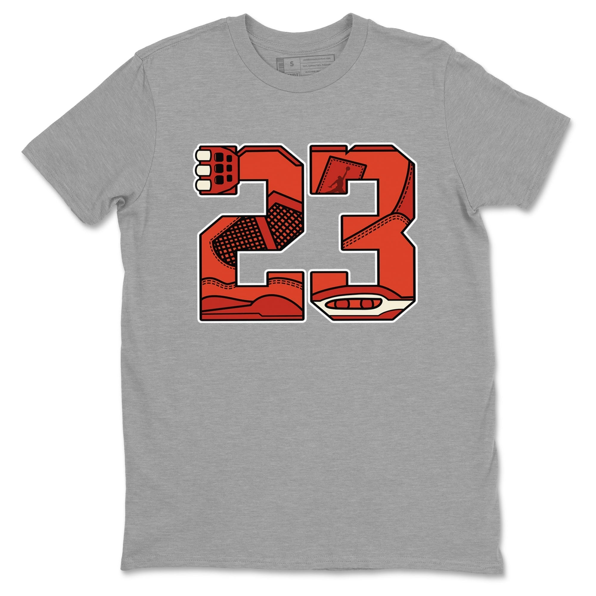 23 snkmatch Tees - Air Jordan 4 Brick By Brick