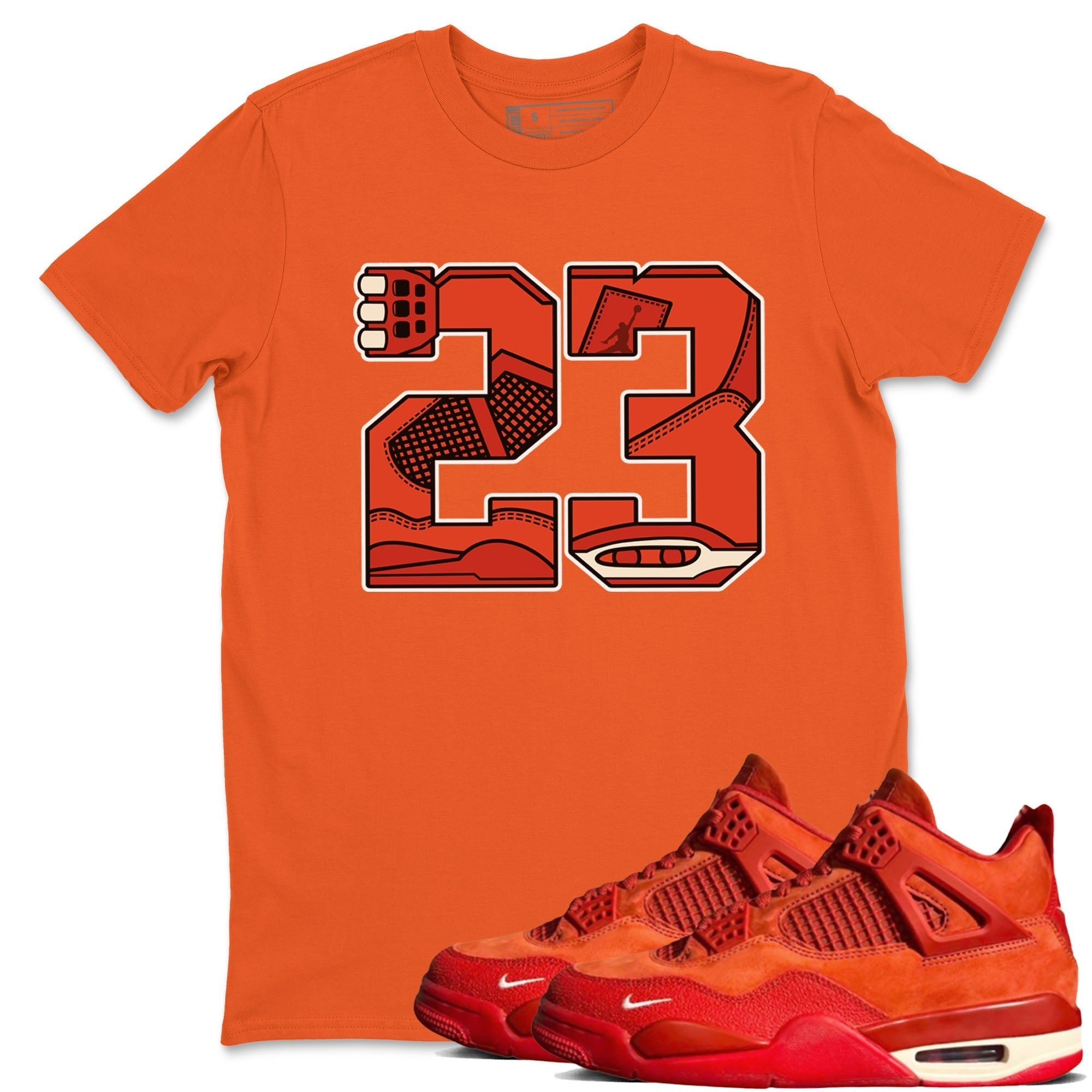 23 snkmatch Tees - Air Jordan 4 Brick By Brick