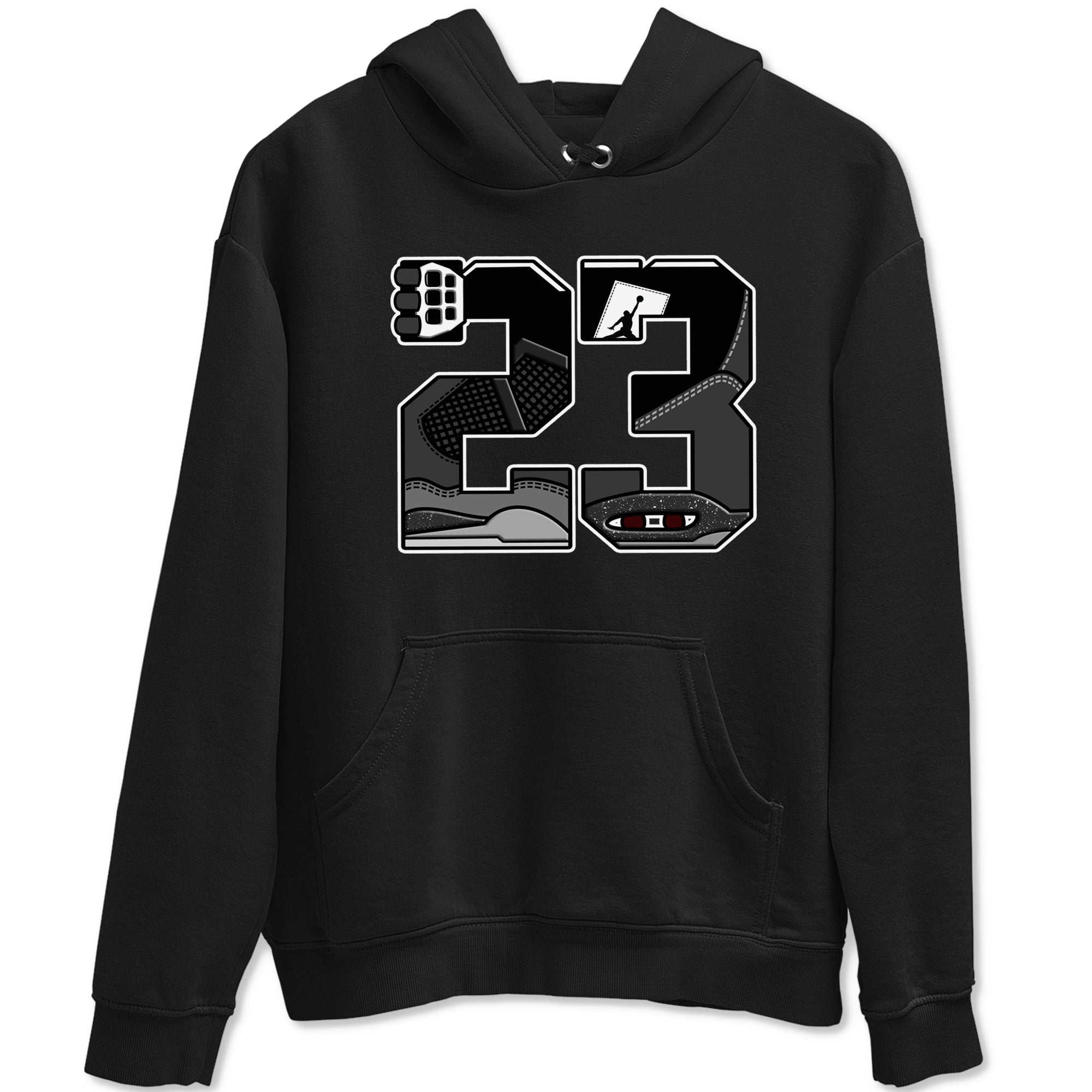 23 snkmatch Tees - Air Jordan 4 Fear