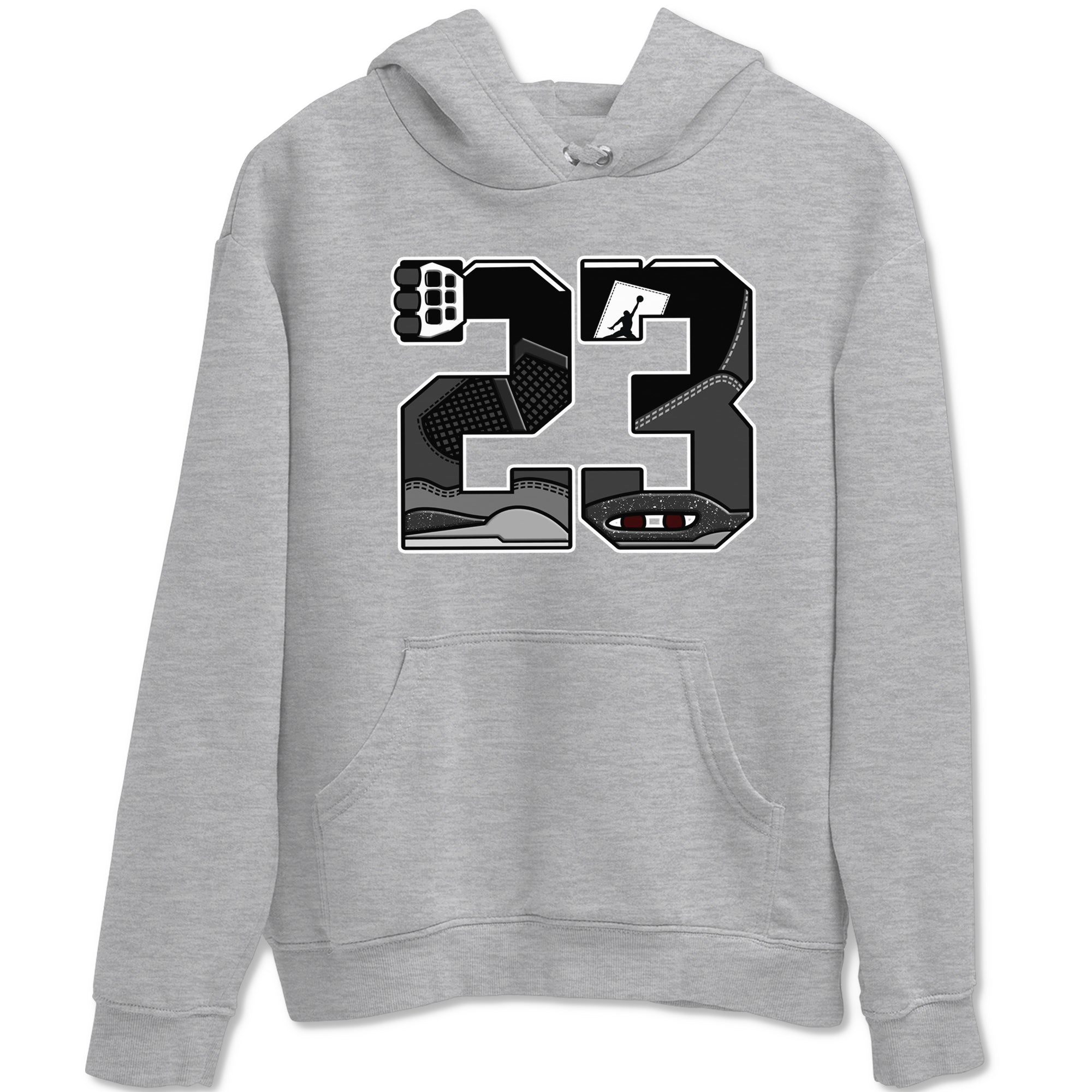 23 snkmatch Tees - Air Jordan 4 Fear