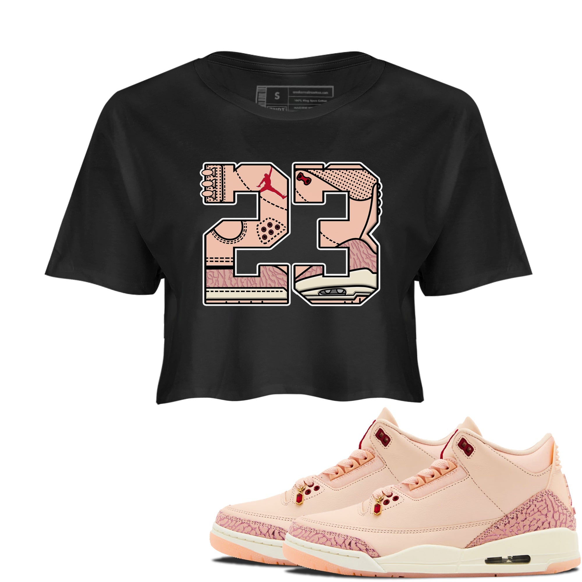 23 snkmatch Women's Top - Air Jordan 3 Valentines Day