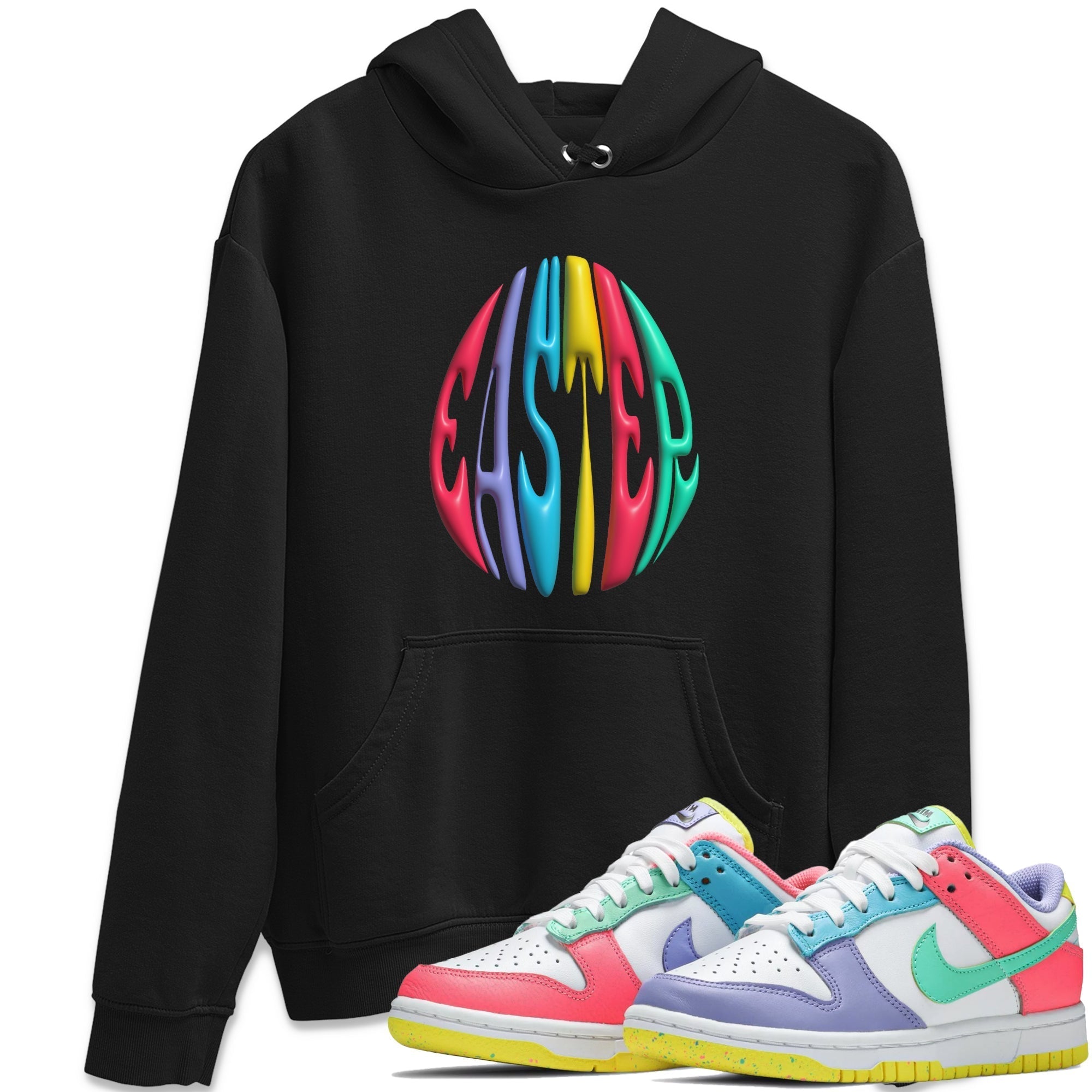 3D Easter Typo Unisex Tops - Dunk Easter Candy