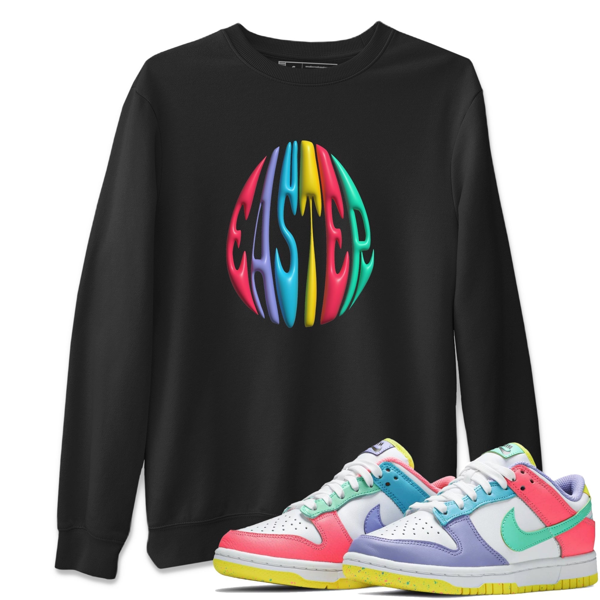 3D Easter Typo Unisex Tops - Dunk Easter Candy