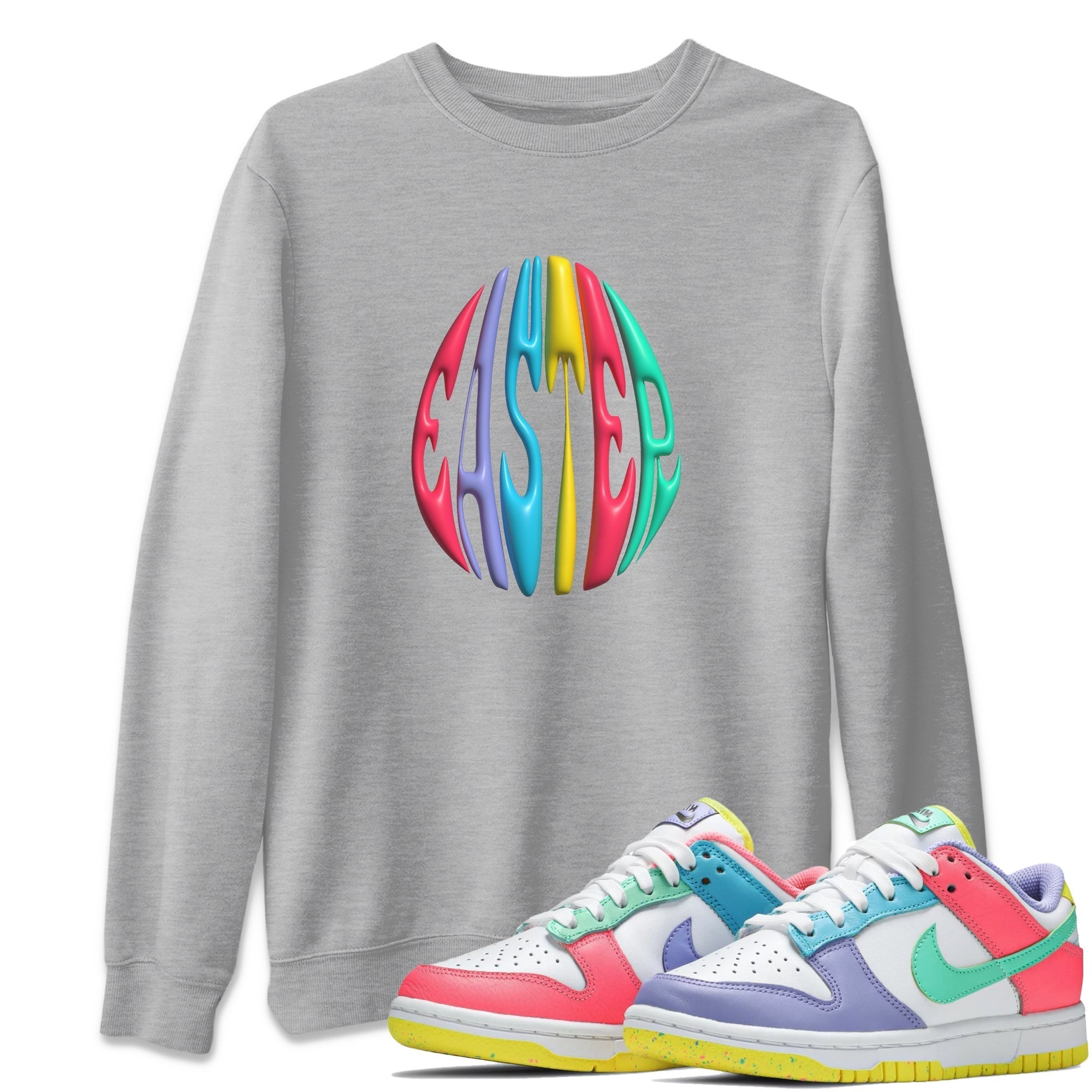 3D Easter Typo Unisex Tops - Dunk Easter Candy