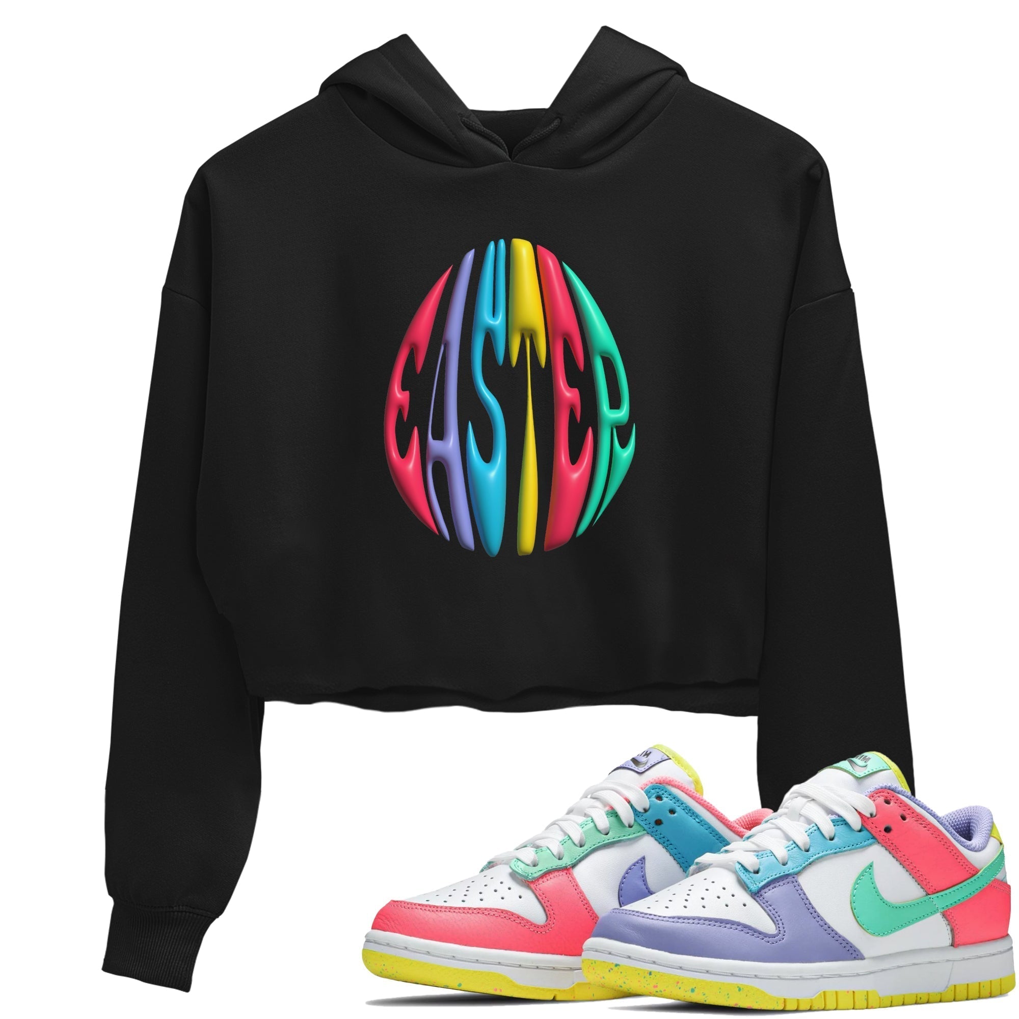 3D Easter Typo Women's Tops - Dunk Easter Candy