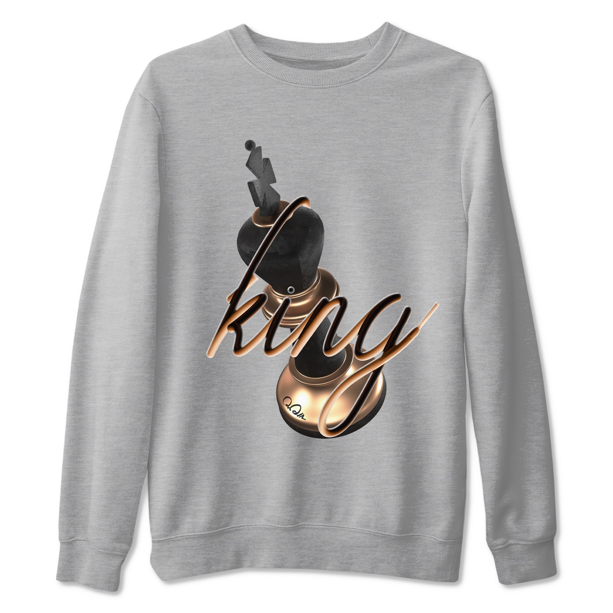 3D King snkmatch Tees - Air Foamposite One Metallic Copper