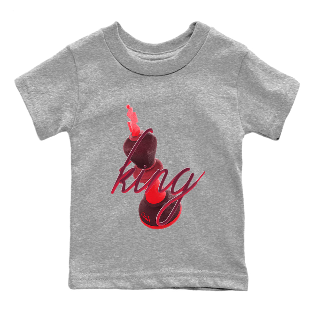 3D King snkmatch Tees Kids - Air Force 1 Layers Of Love