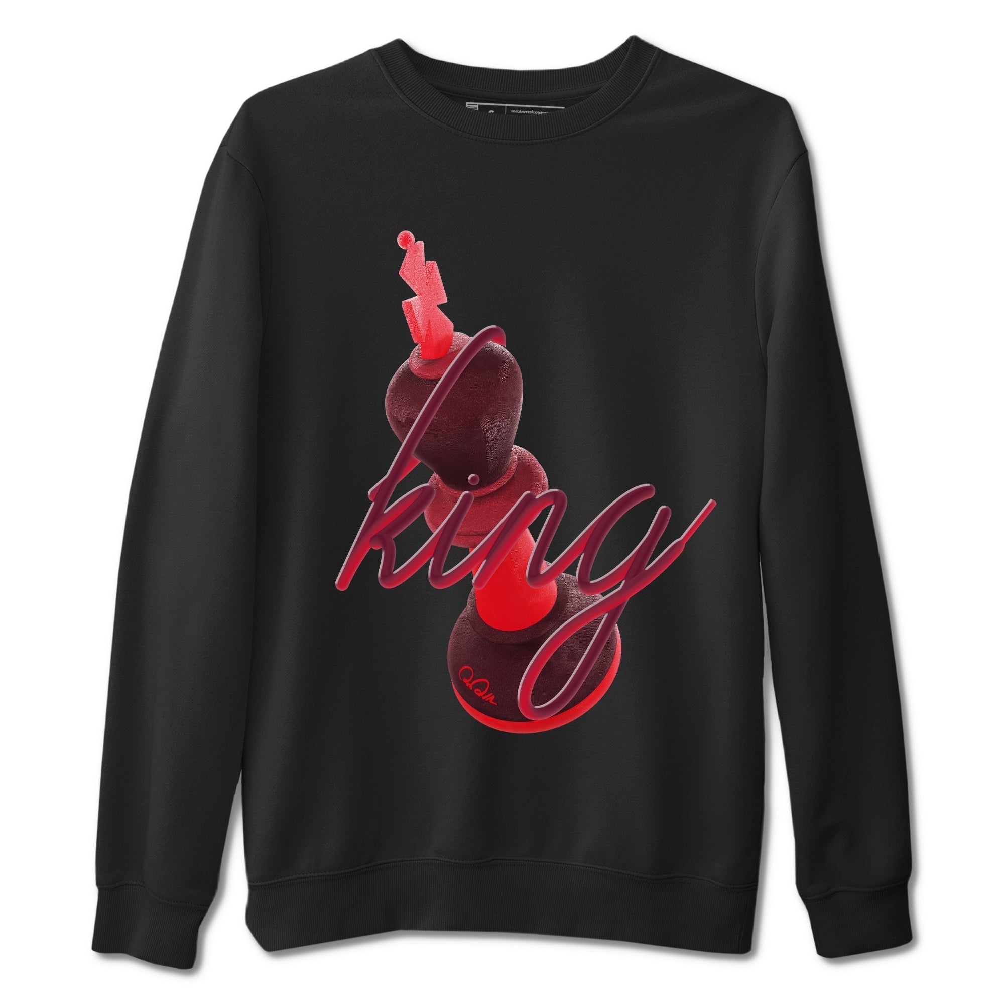 3D King snkmatch Tees - Air Force 1 Layers Of Love