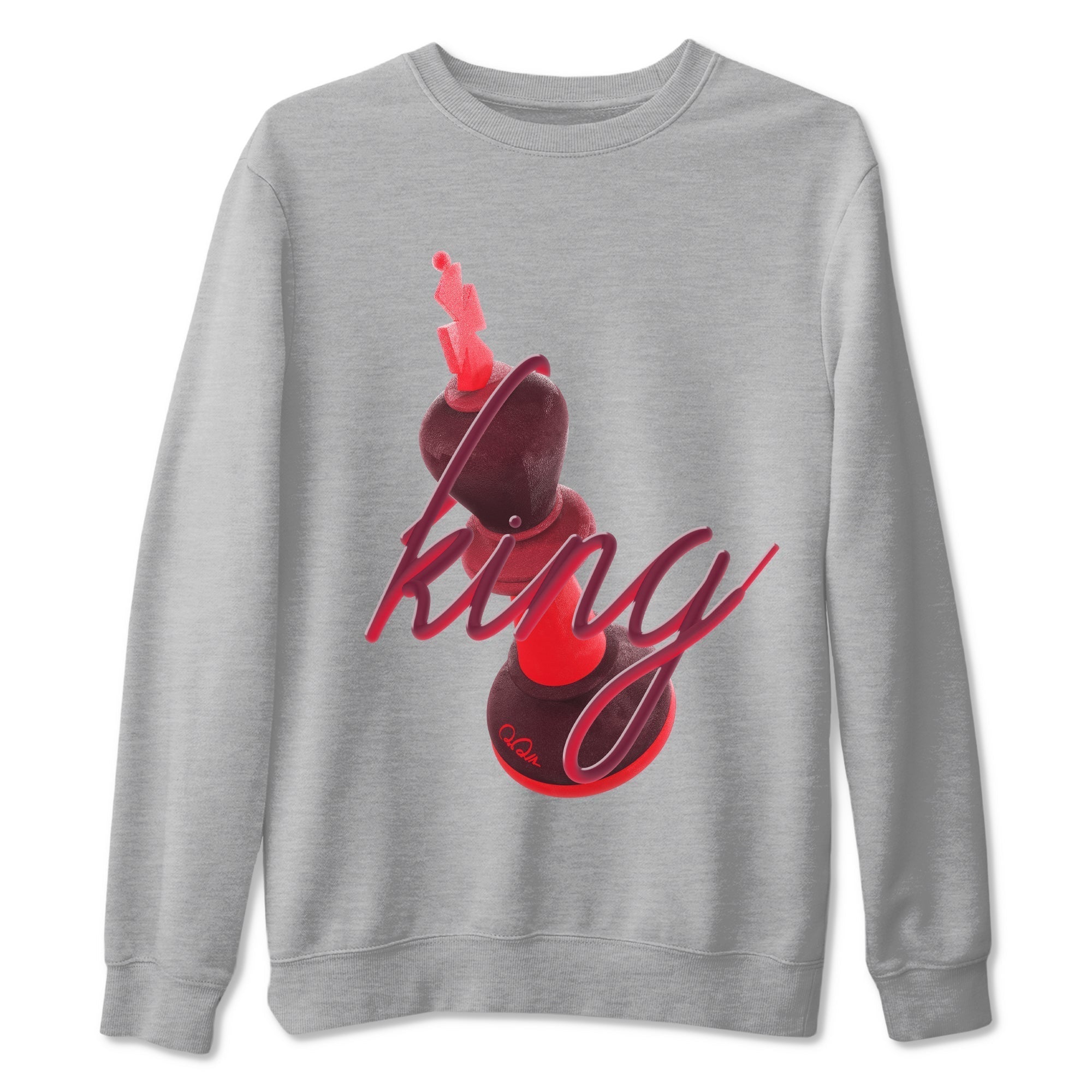 3D King snkmatch Tees - Air Force 1 Layers Of Love