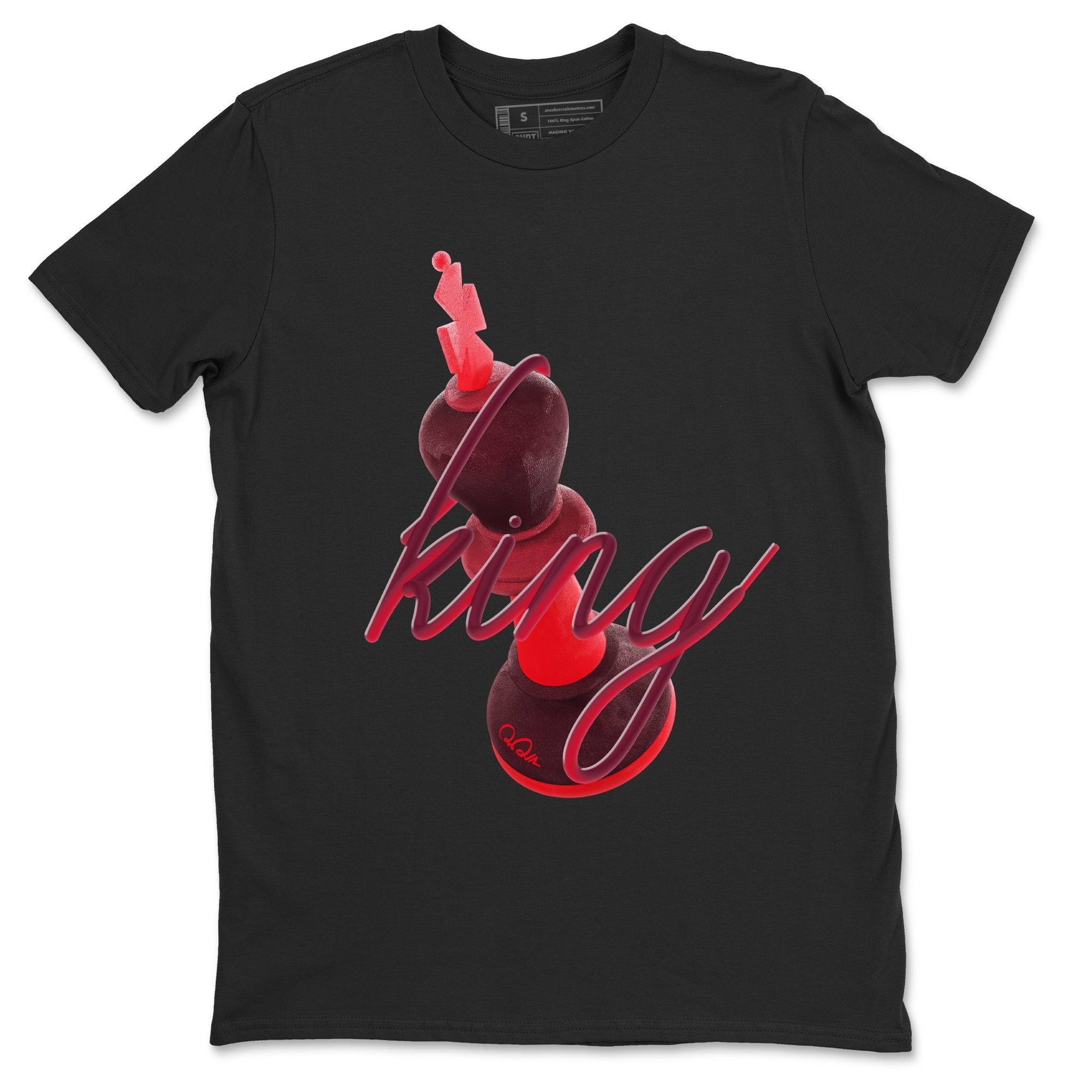 3D King snkmatch Tees - Air Force 1 Layers Of Love