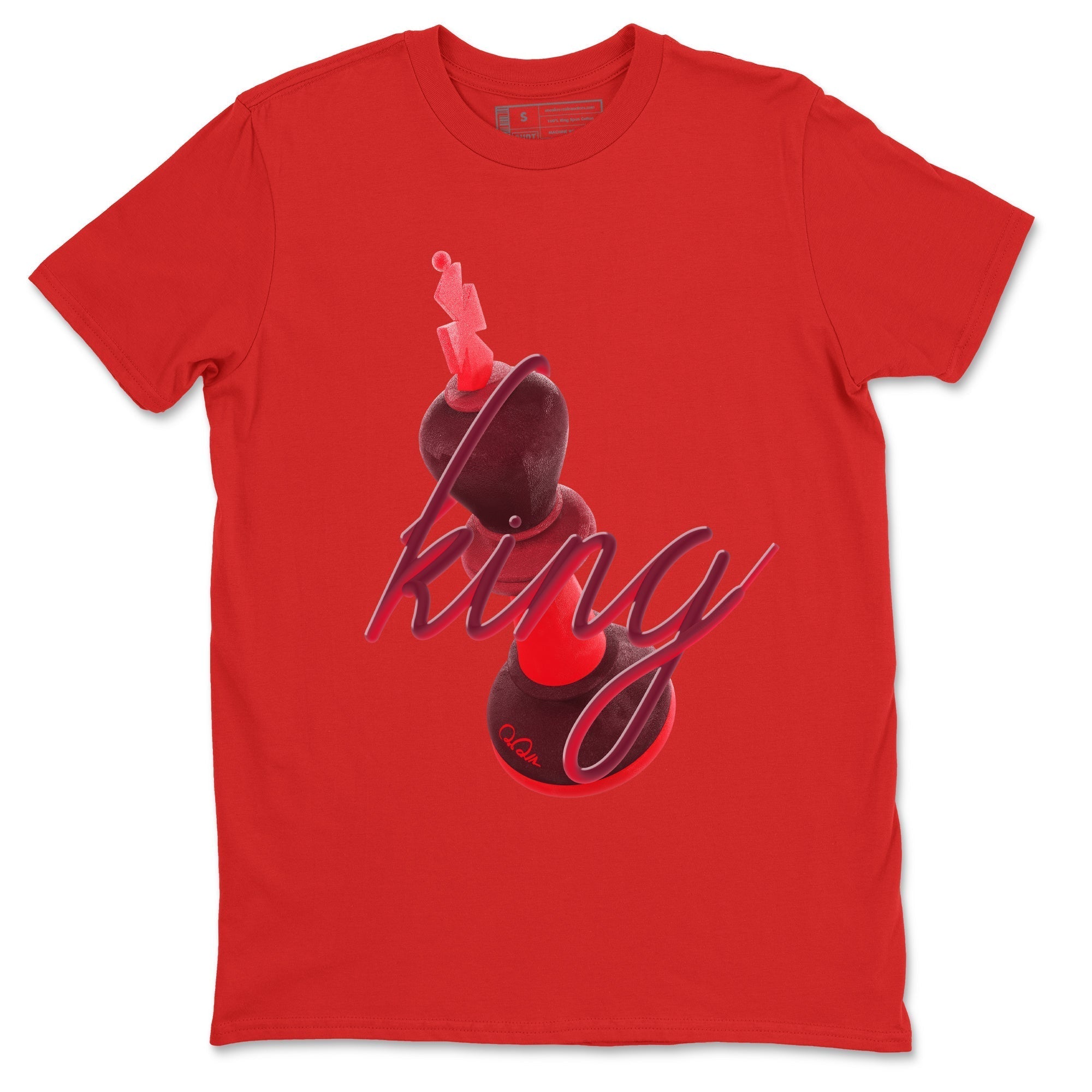3D King snkmatch Tees - Air Force 1 Layers Of Love