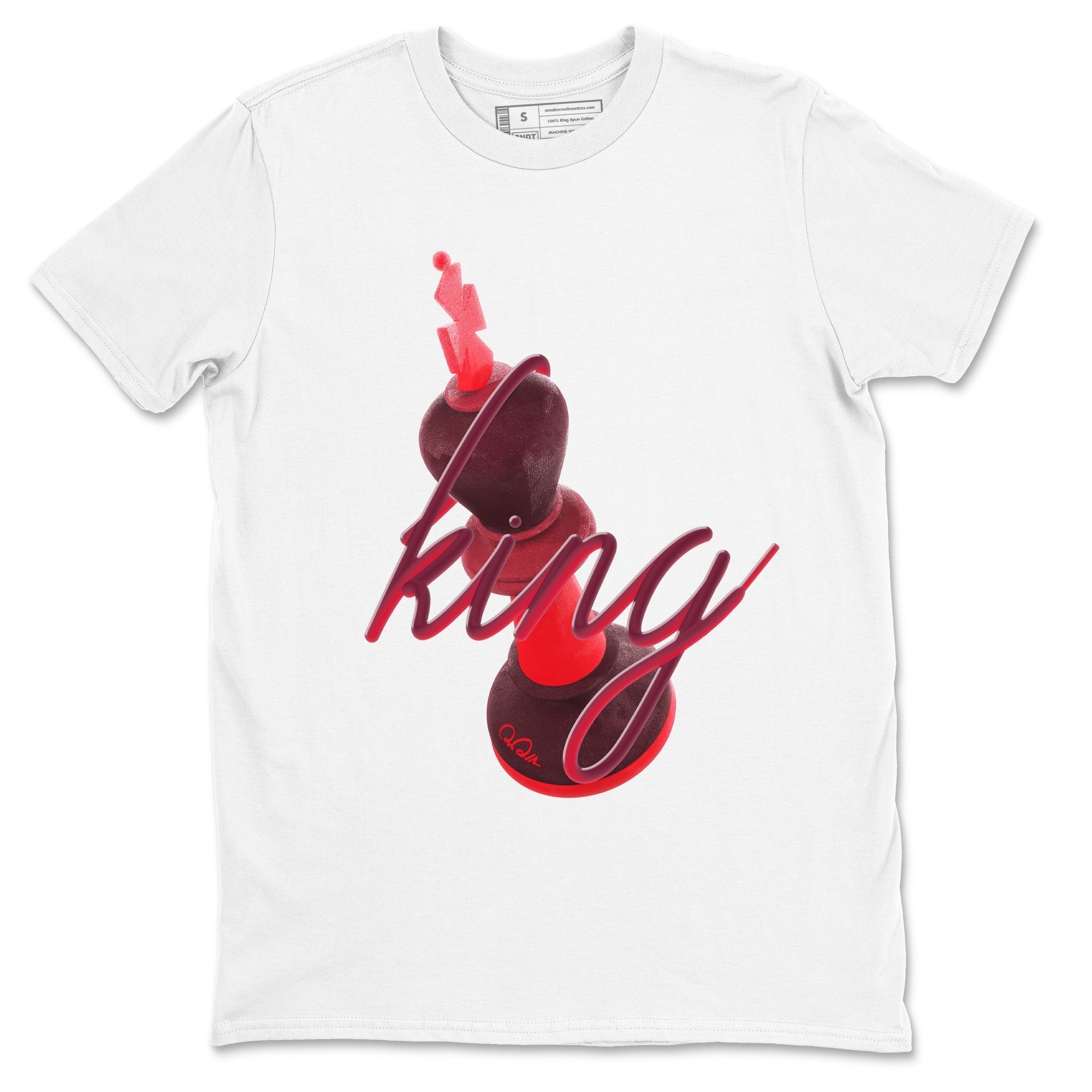 3D King snkmatch Tees - Air Force 1 Layers Of Love