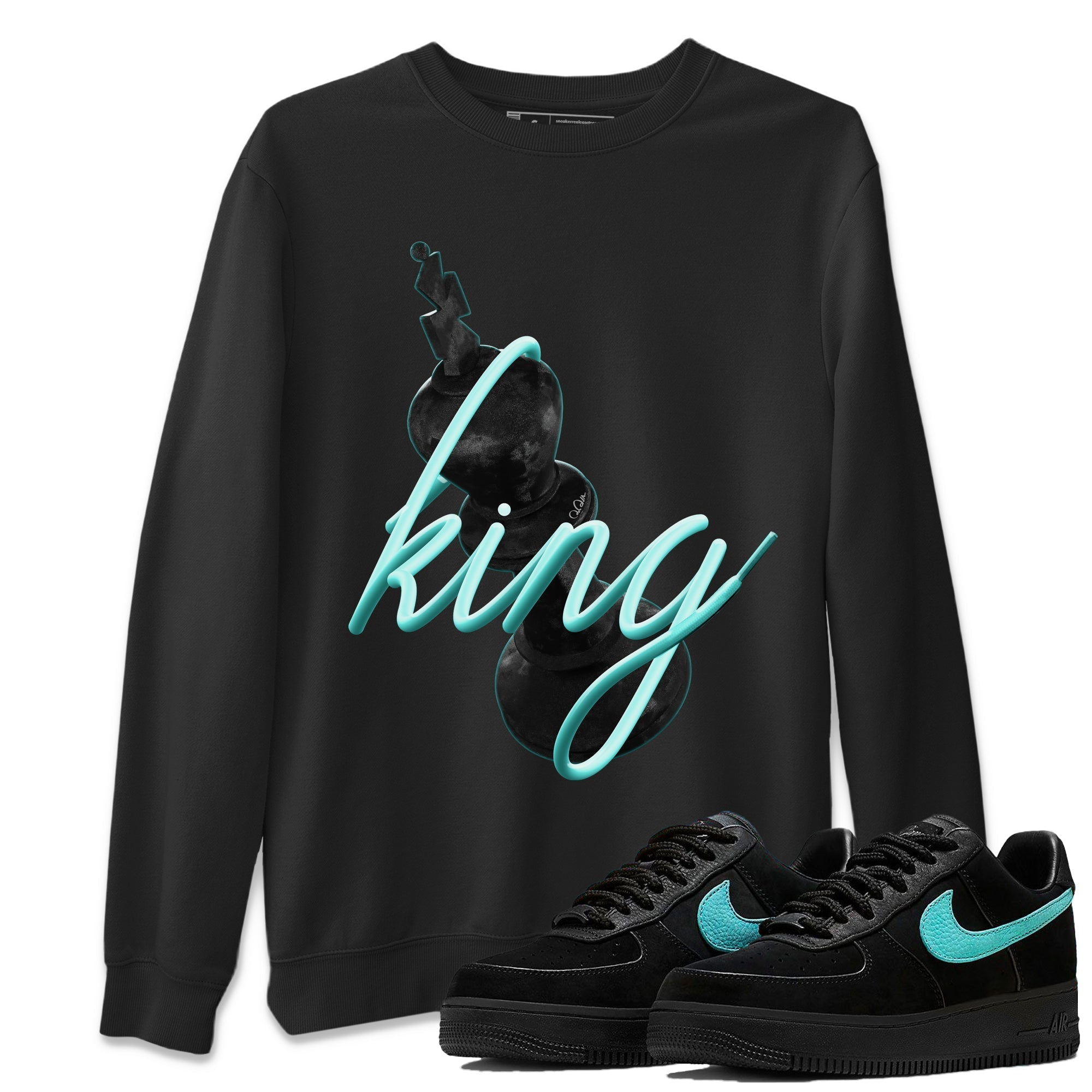 3D King Unisex Tops - Air Force 1 Tiffany