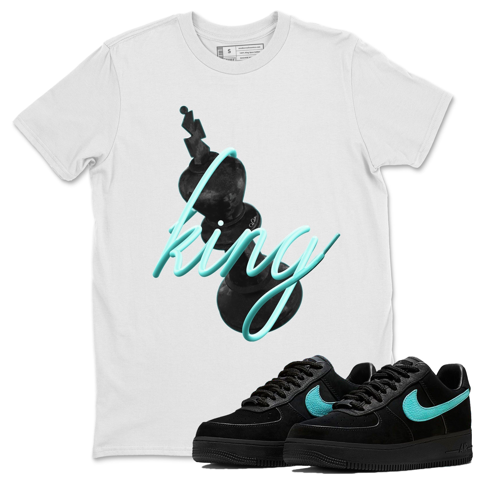 3D King Unisex Tops - Air Force 1 Tiffany