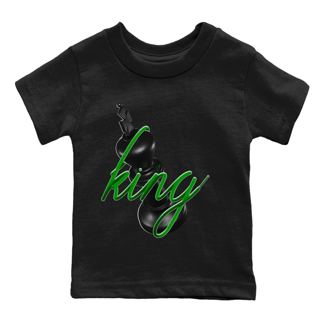 3D King Kids Tops - Air Jordan 1 Celtics