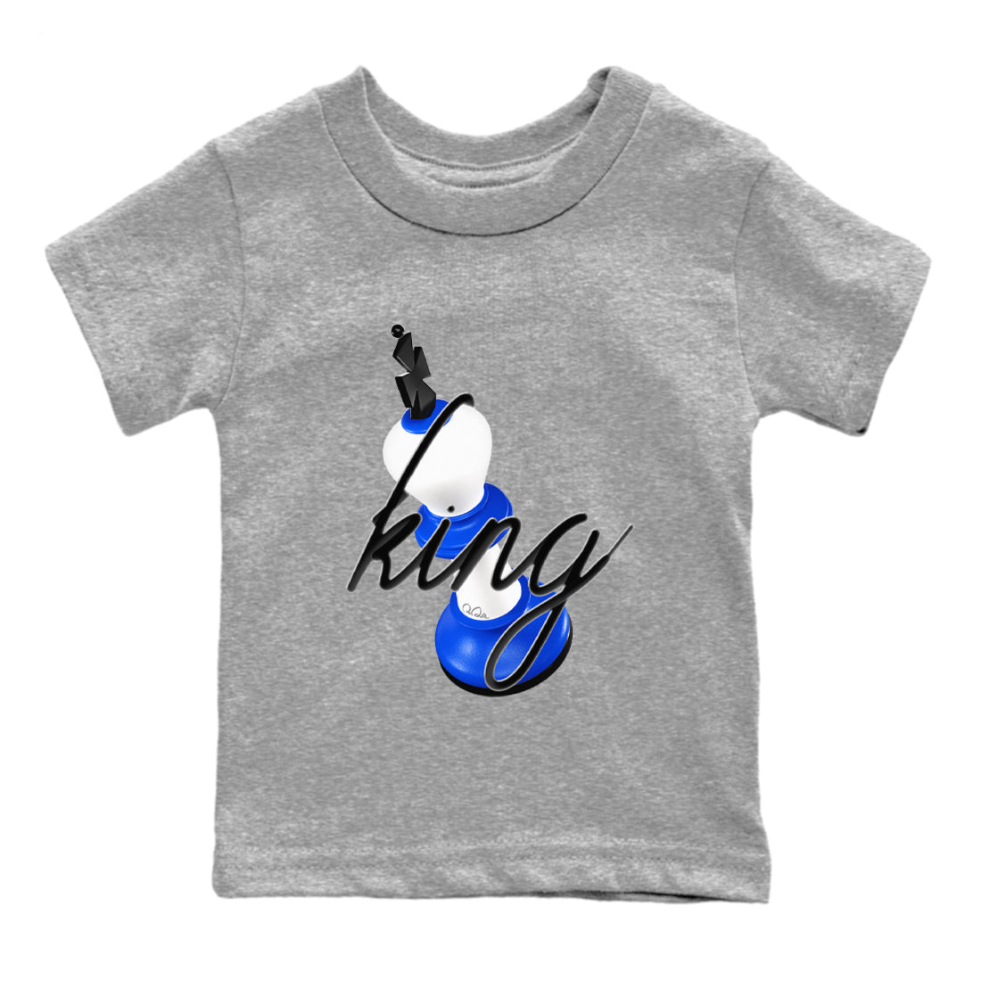 3D King snkmatch Tees Kids - Air Jordan 1 Game Royal
