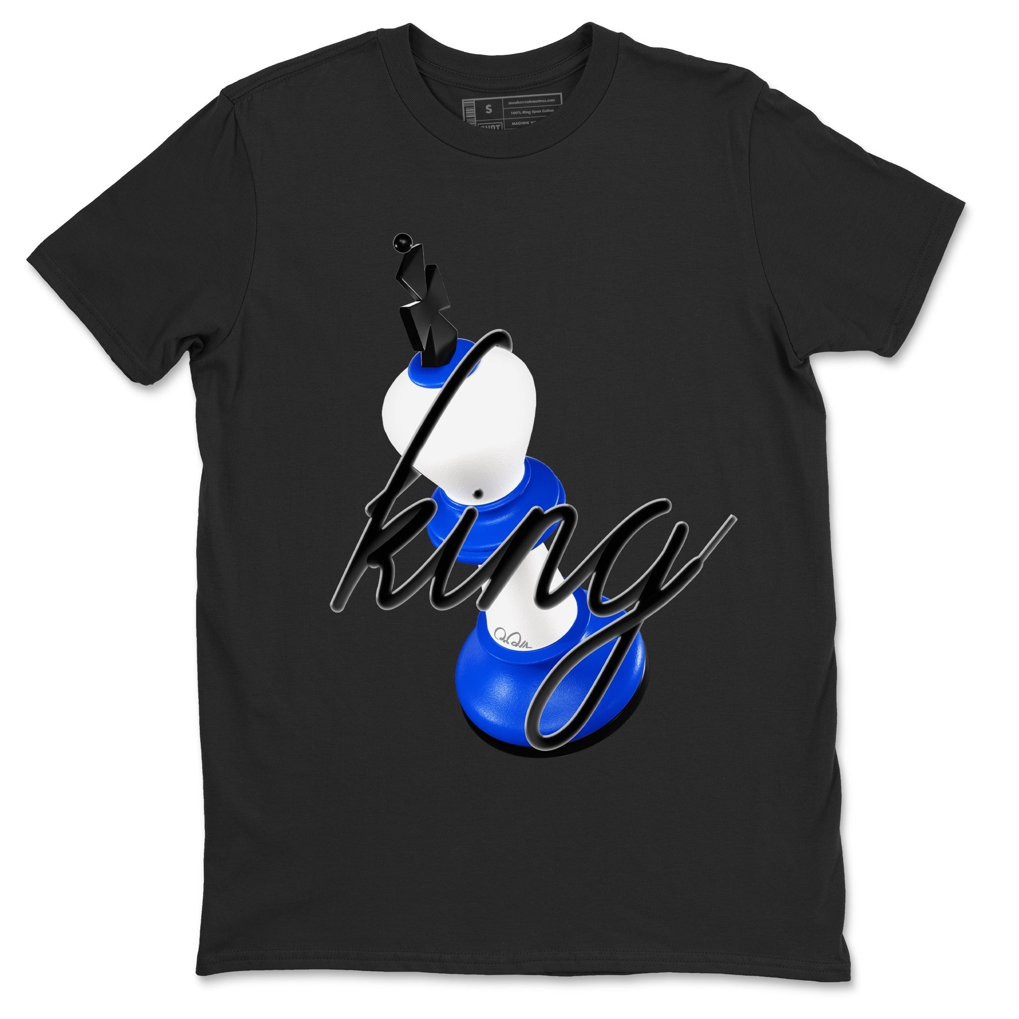 3D King snkmatch Tees - Air Jordan 1 Game Royal