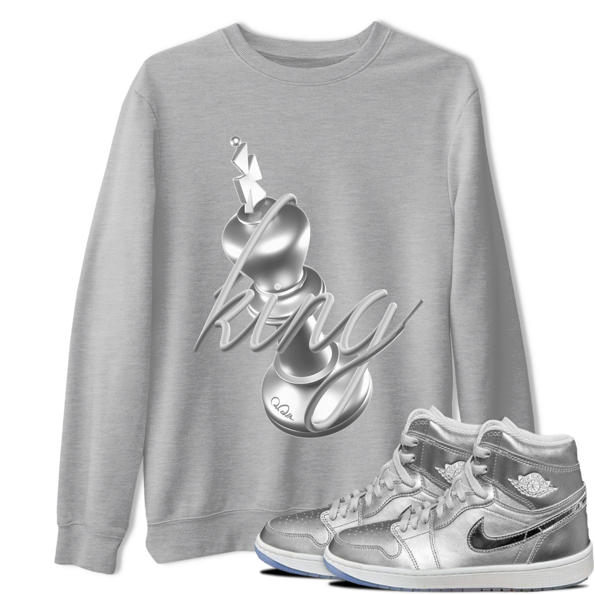 3D King snkmatch Tee - Air Jordan 1 Gift Giving