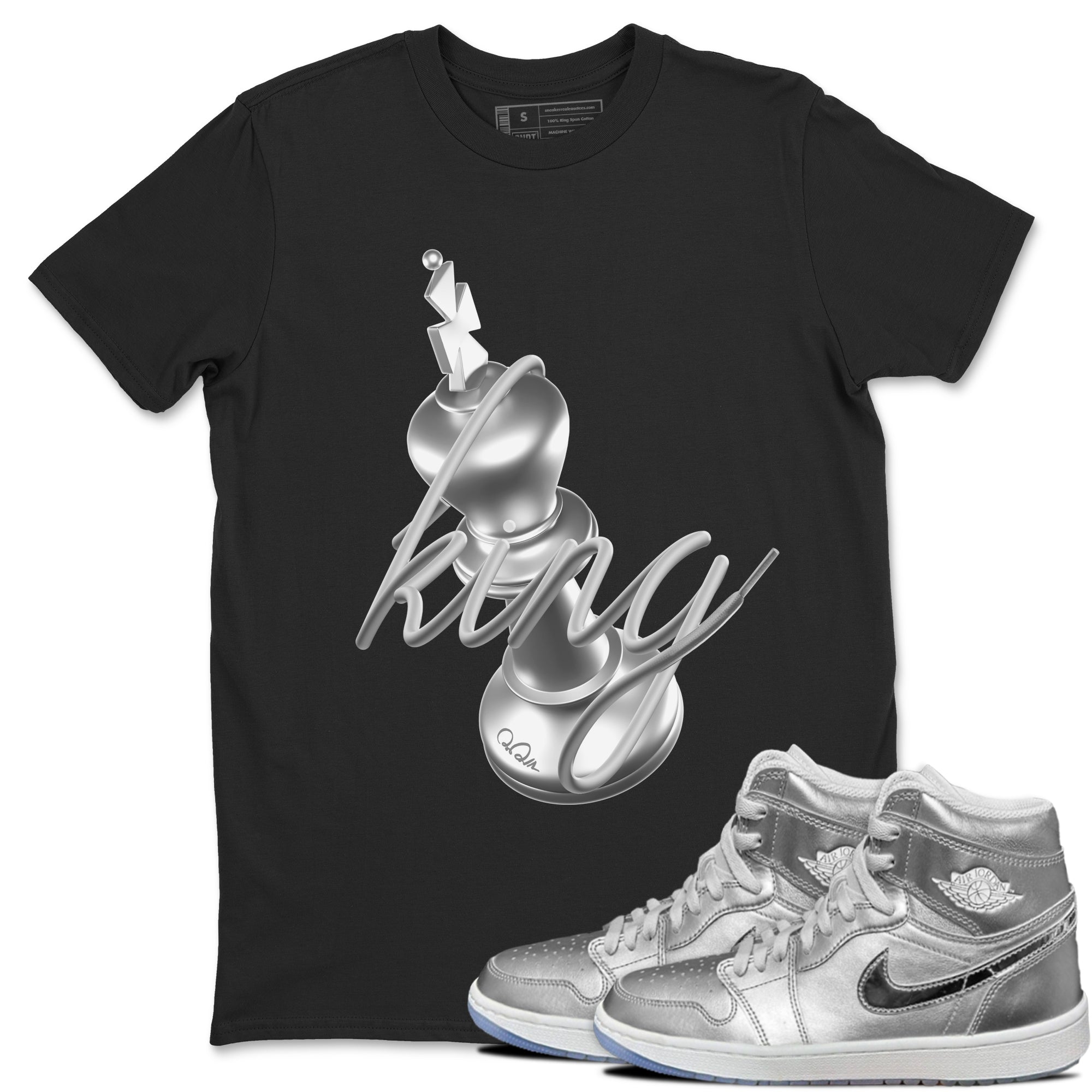 3D King snkmatch Tee - Air Jordan 1 Gift Giving