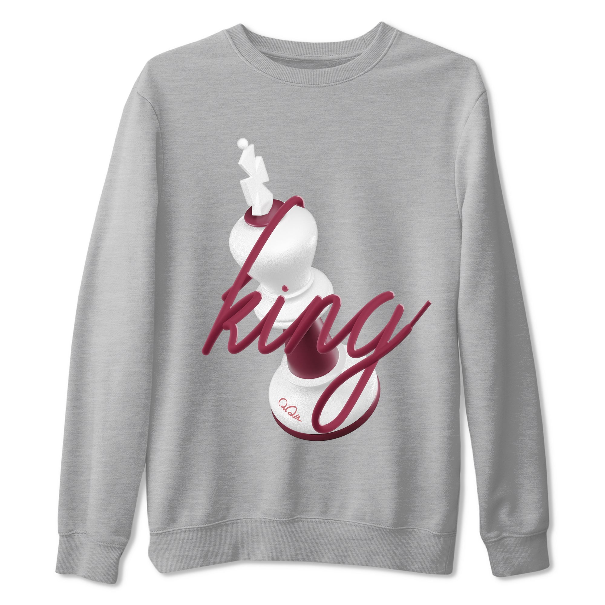 3D King snkmatch Tee - Air Jordan 1 Metallic Burgundy