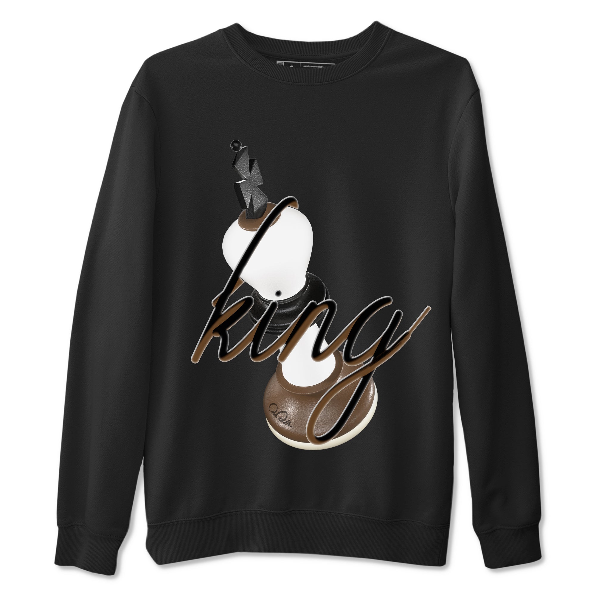 3D King snkmatch Tees - Air Jordan 1 Mocha