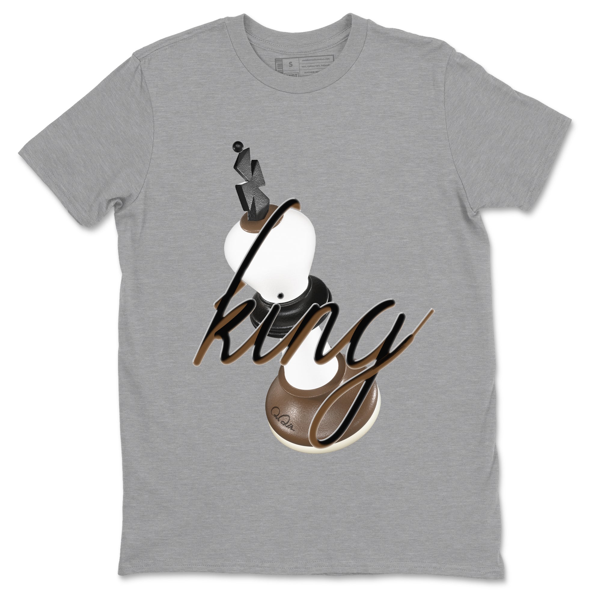 3D King snkmatch Tees - Air Jordan 1 Mocha