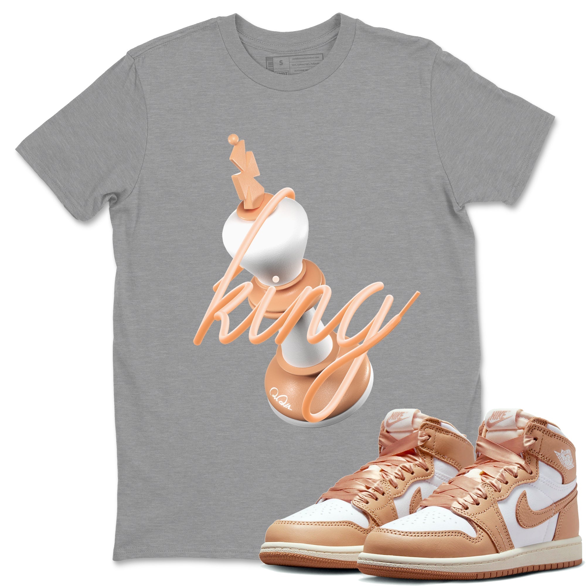 3D King snkmatch Tee - Air Jordan 1 Praline