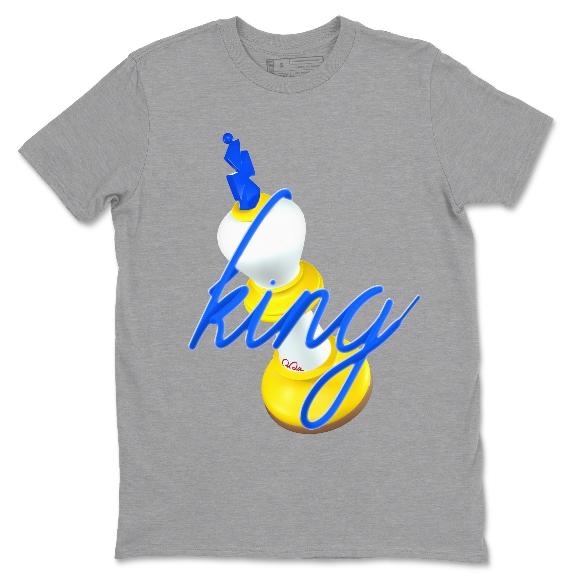 3D King snkmatch Tees - Air Jordan 1 Travis Scott Canary