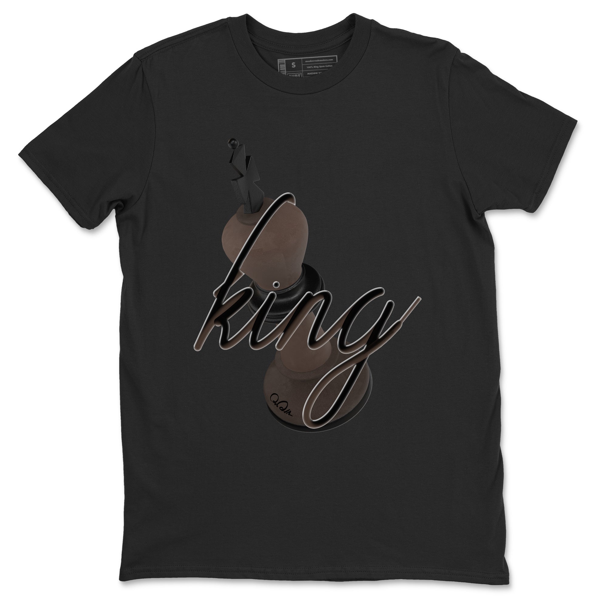 3D King snkmatch Tees - Air Jordan 1 Travis Scott Velvet Brown