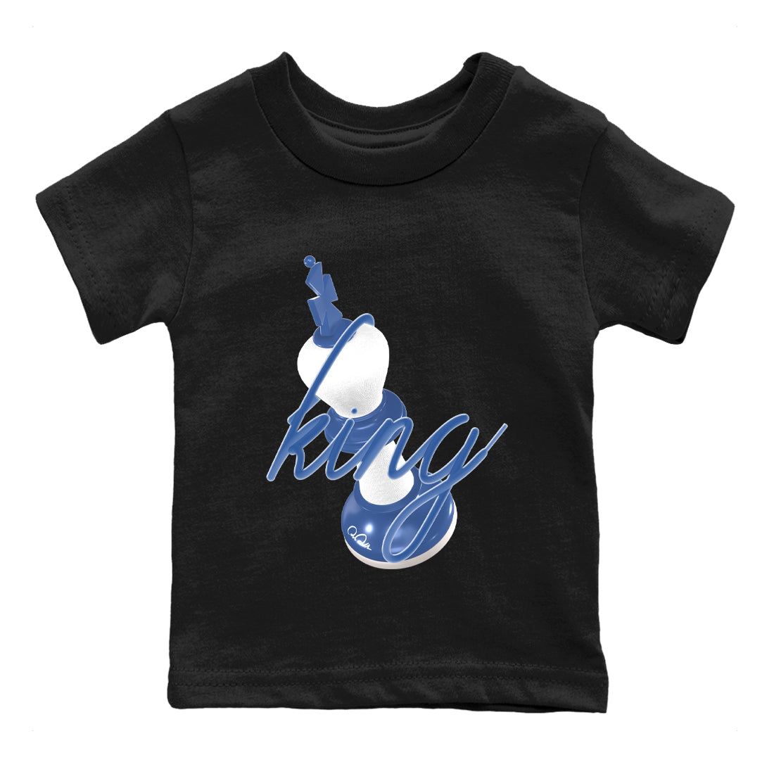 3D King snkmatch Tees Kids - Air Jordan 11 Diffused Blue
