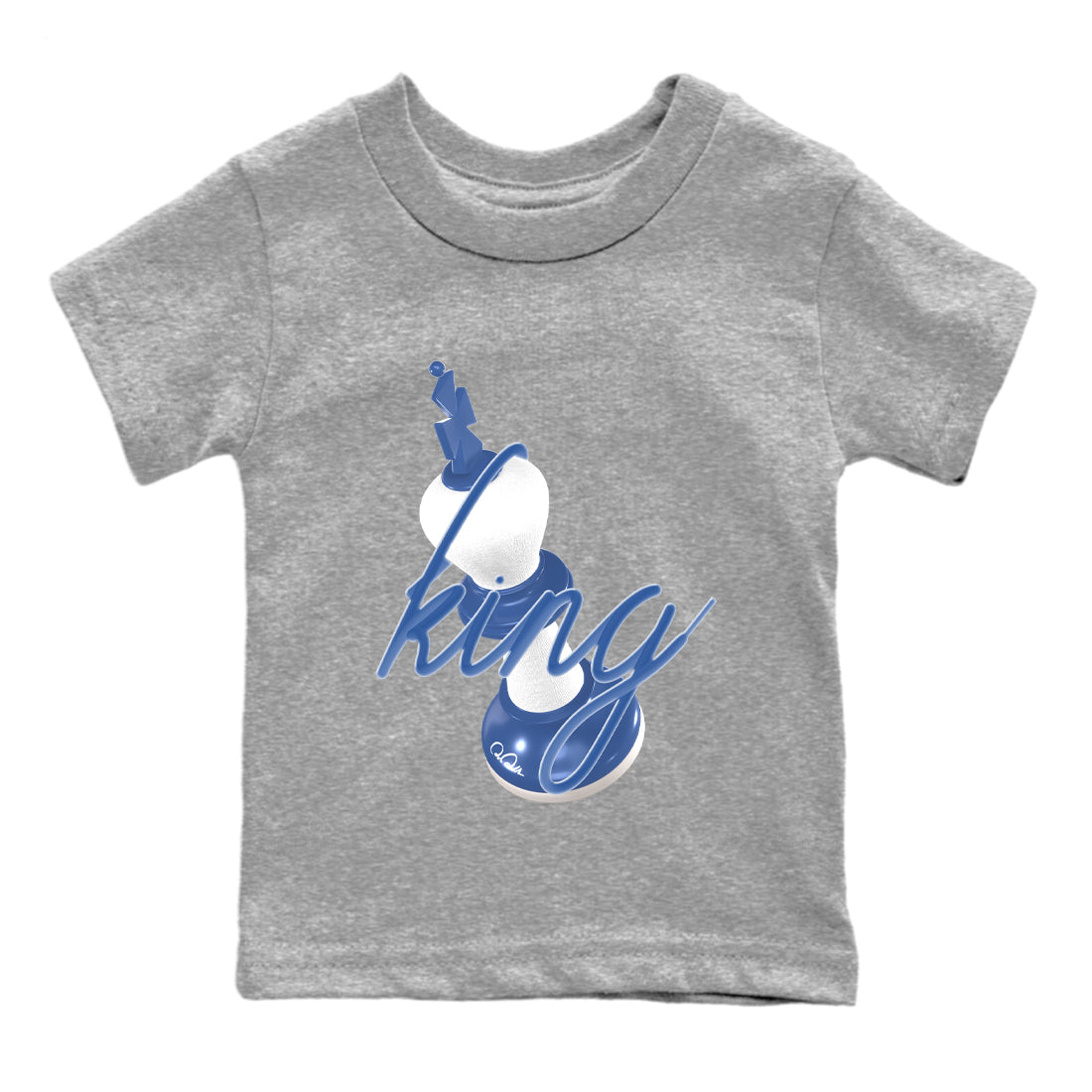 3D King snkmatch Tees Kids - Air Jordan 11 Diffused Blue
