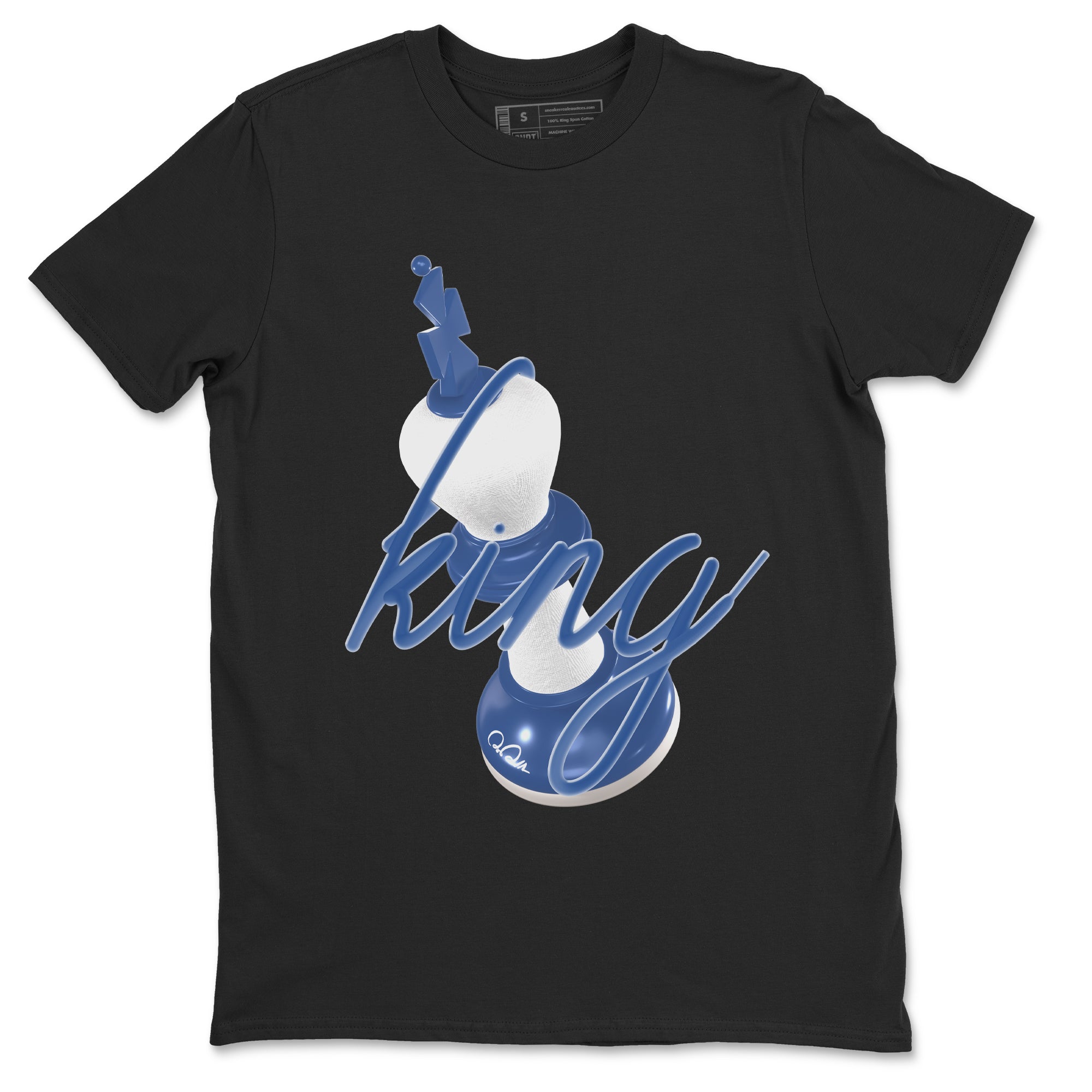 3D King snkmatch Tees - Air Jordan 11 Diffused Blue