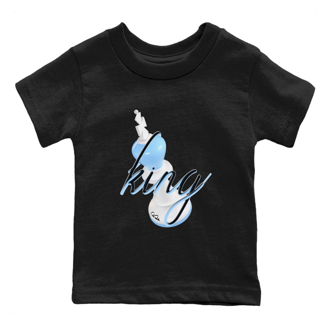 3D King snkmatch Tees Kids - Air Jordan 11 Legend Blue