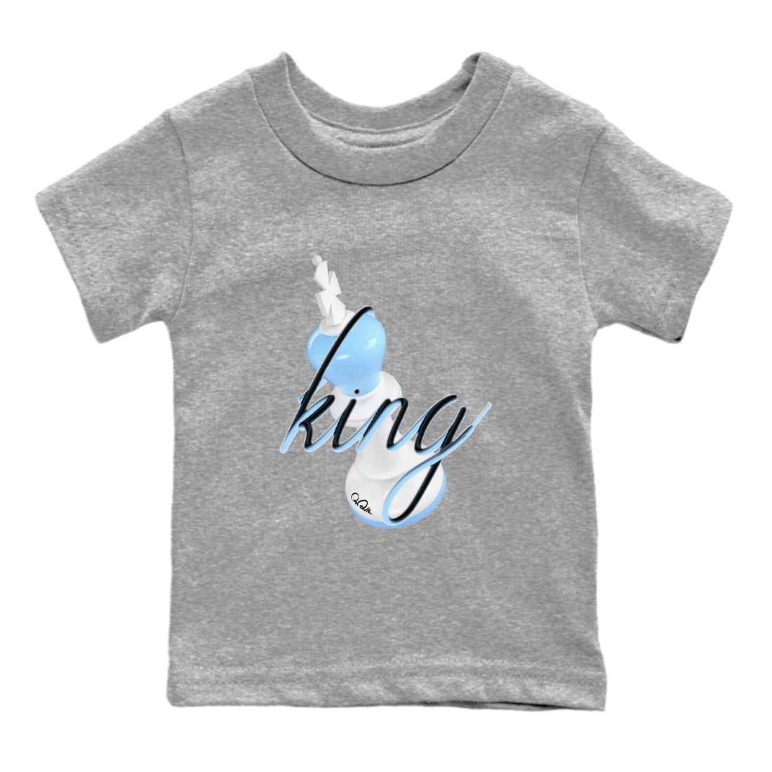 3D King snkmatch Tees Kids - Air Jordan 11 Legend Blue