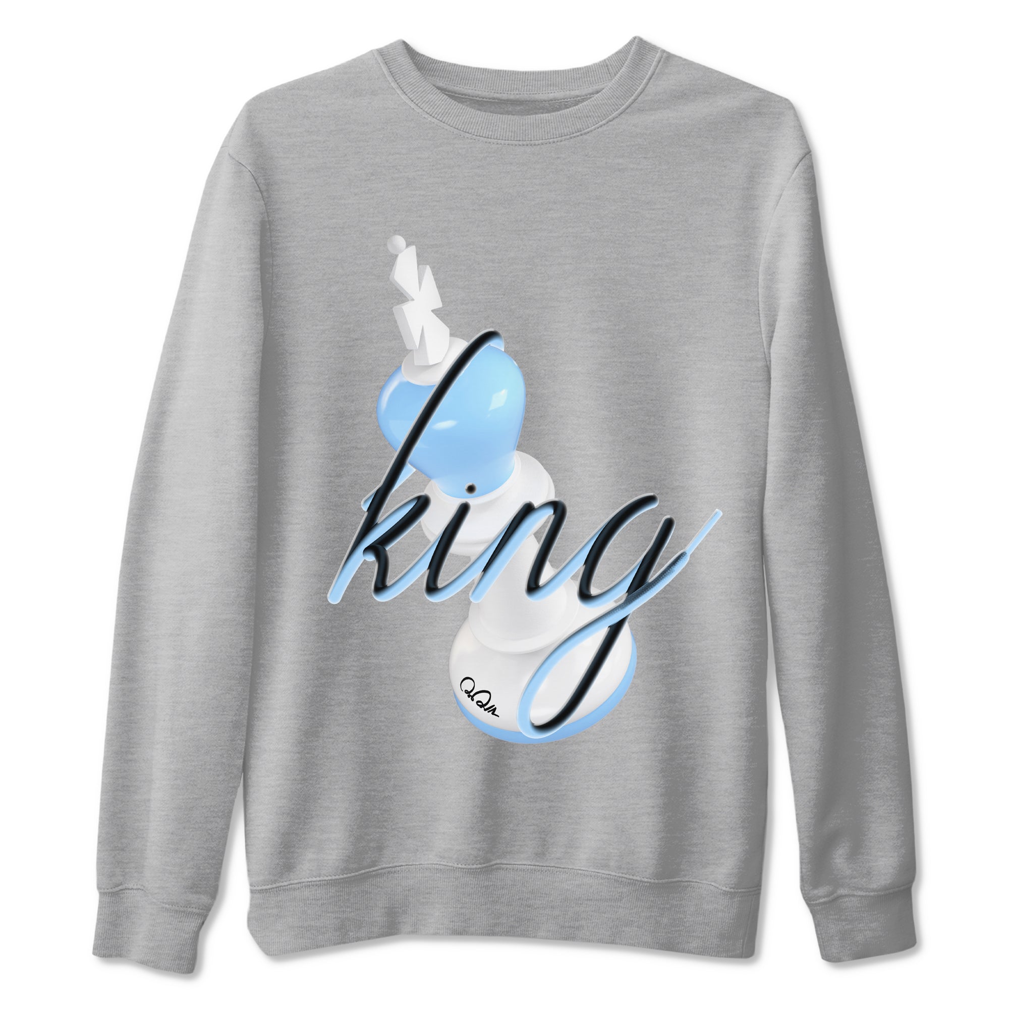 3D King snkmatch Tees - Air Jordan 11 Legend Blue