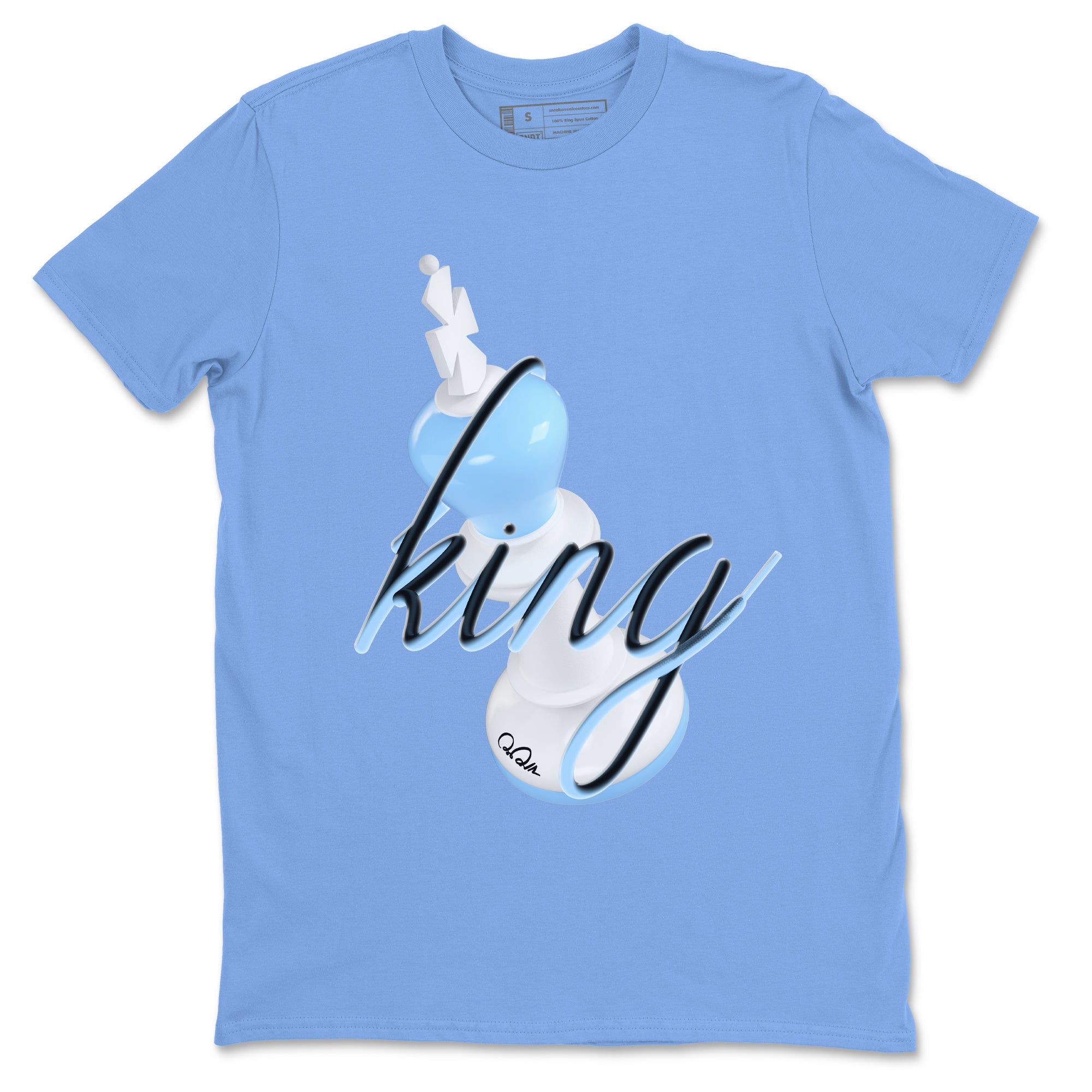 3D King snkmatch Tees - Air Jordan 11 Legend Blue