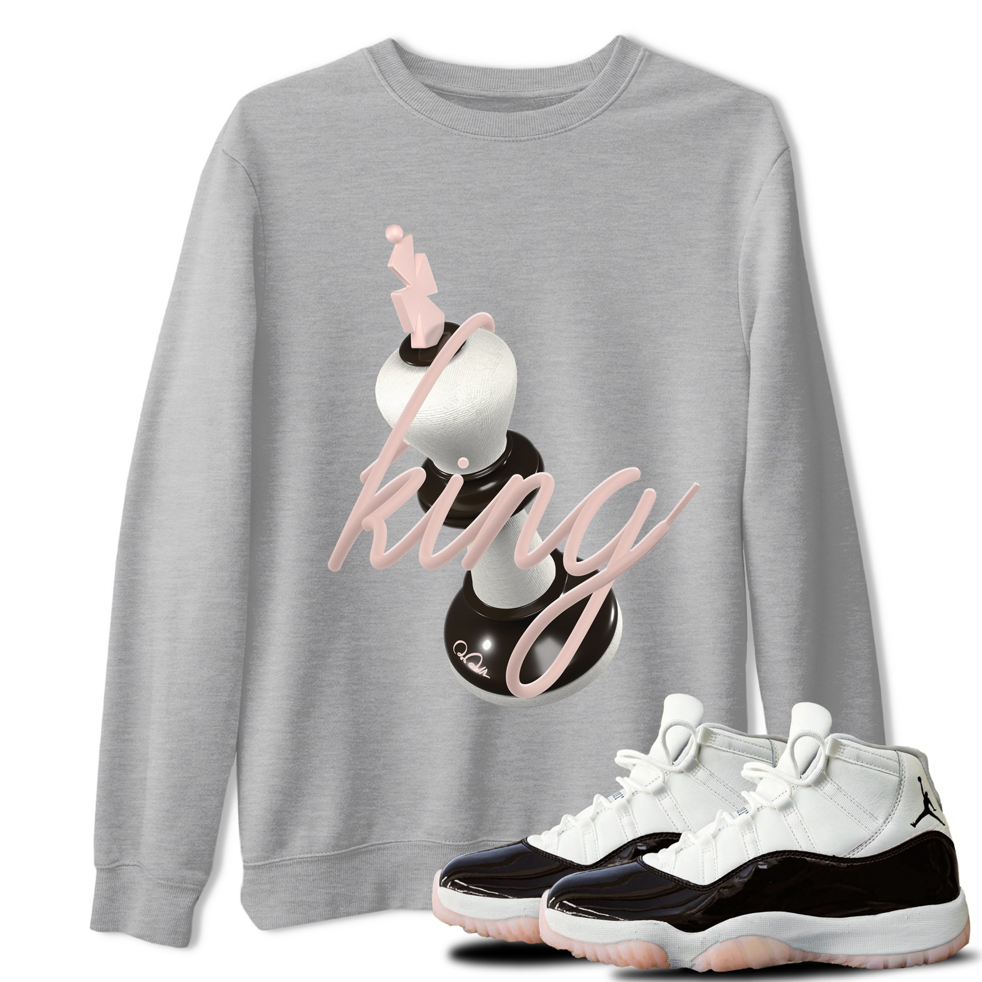 3D King snkmatch Tee - Air Jordan 11 Neapolitan