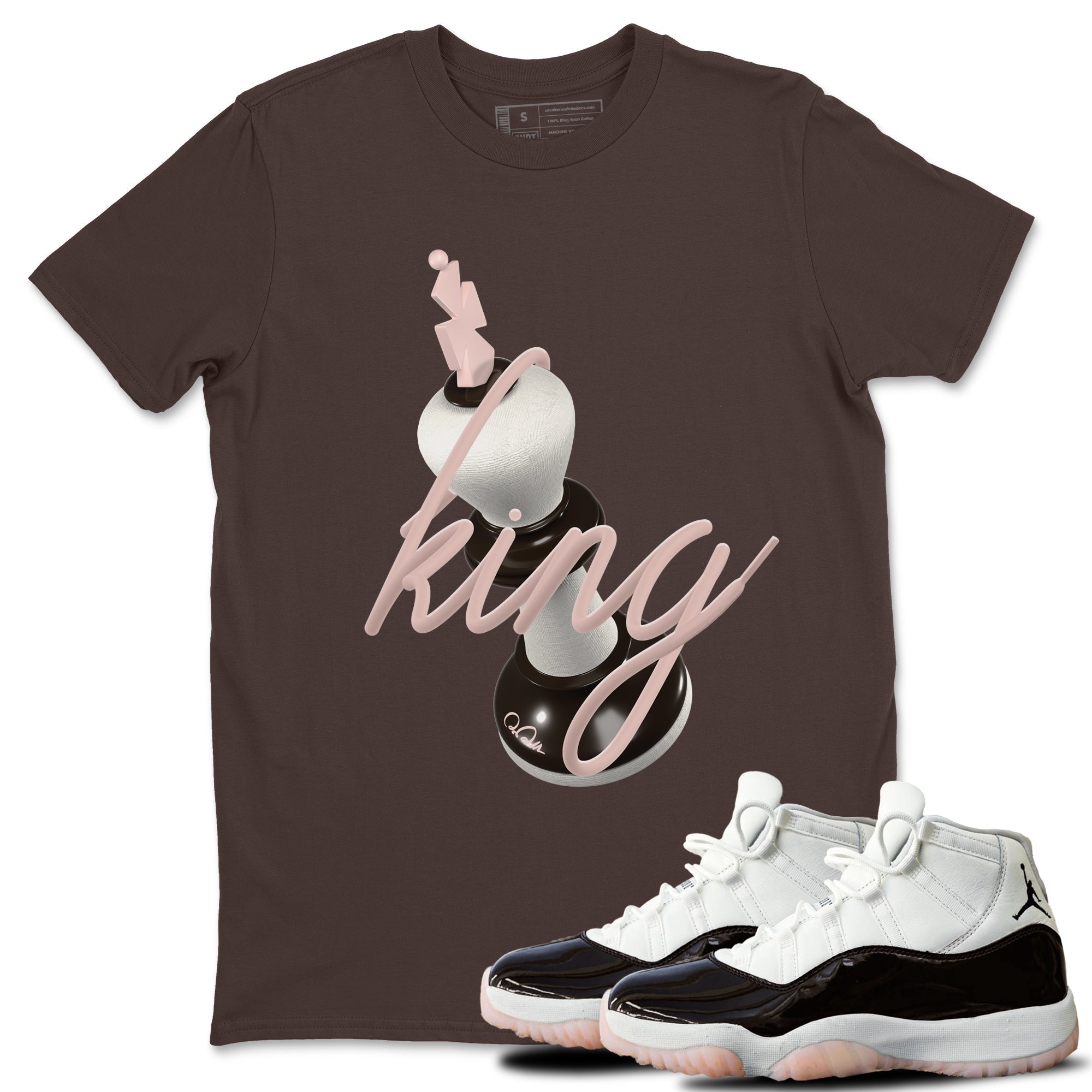 3D King snkmatch Tee - Air Jordan 11 Neapolitan
