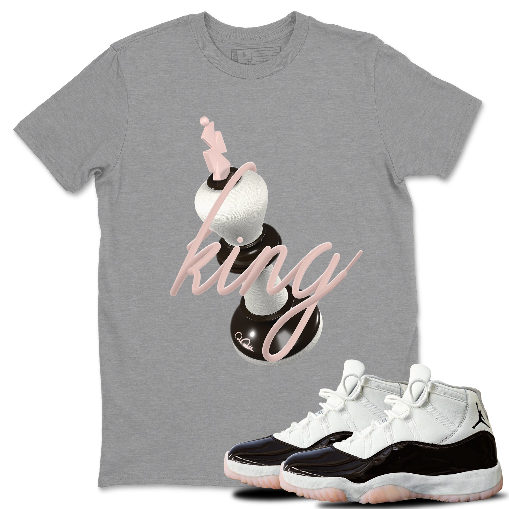 3D King snkmatch Tee - Air Jordan 11 Neapolitan